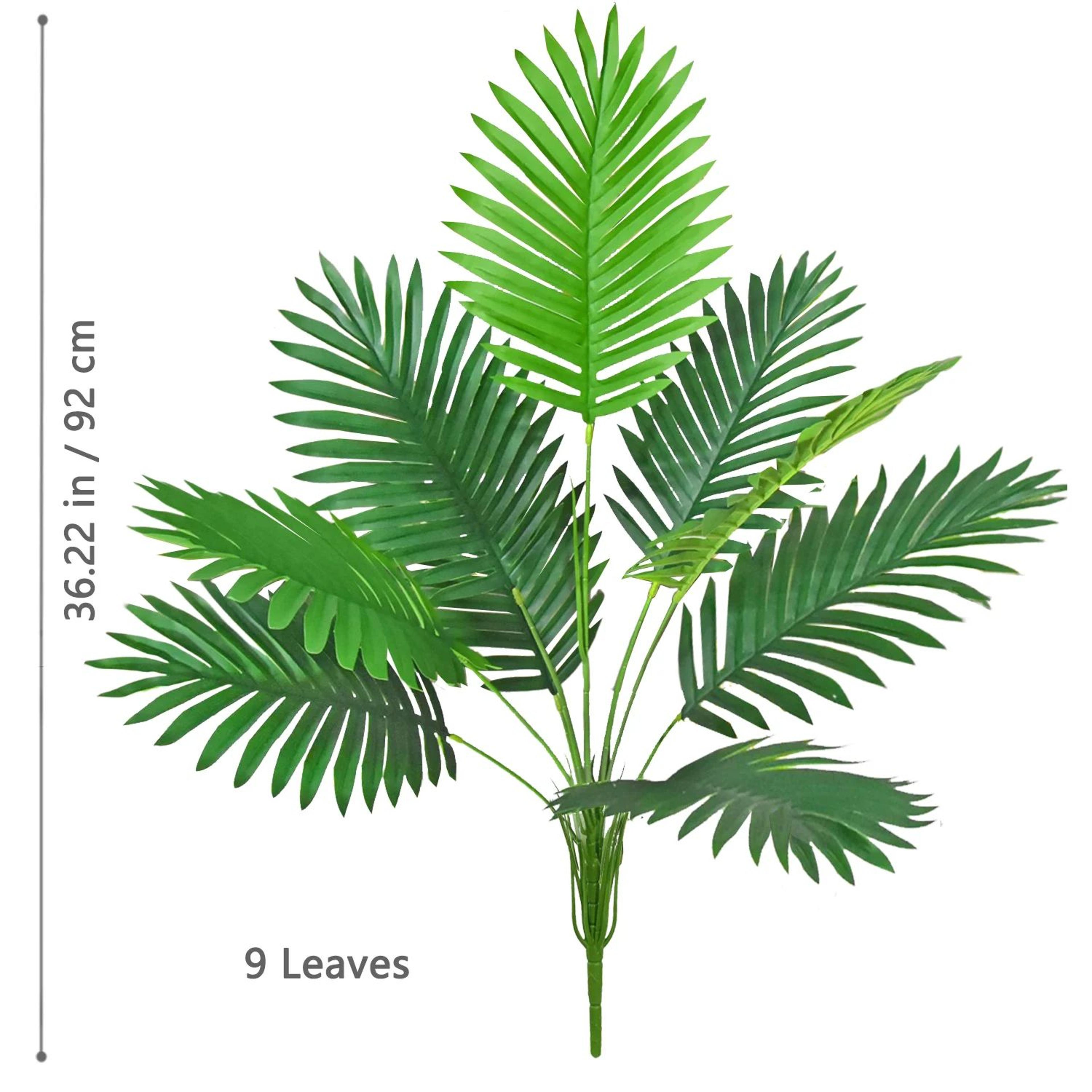Large Artificial Palm Tree Leaves  Adjustable 2049 In Tropical Faux Plant Branches For Home  Garden 25