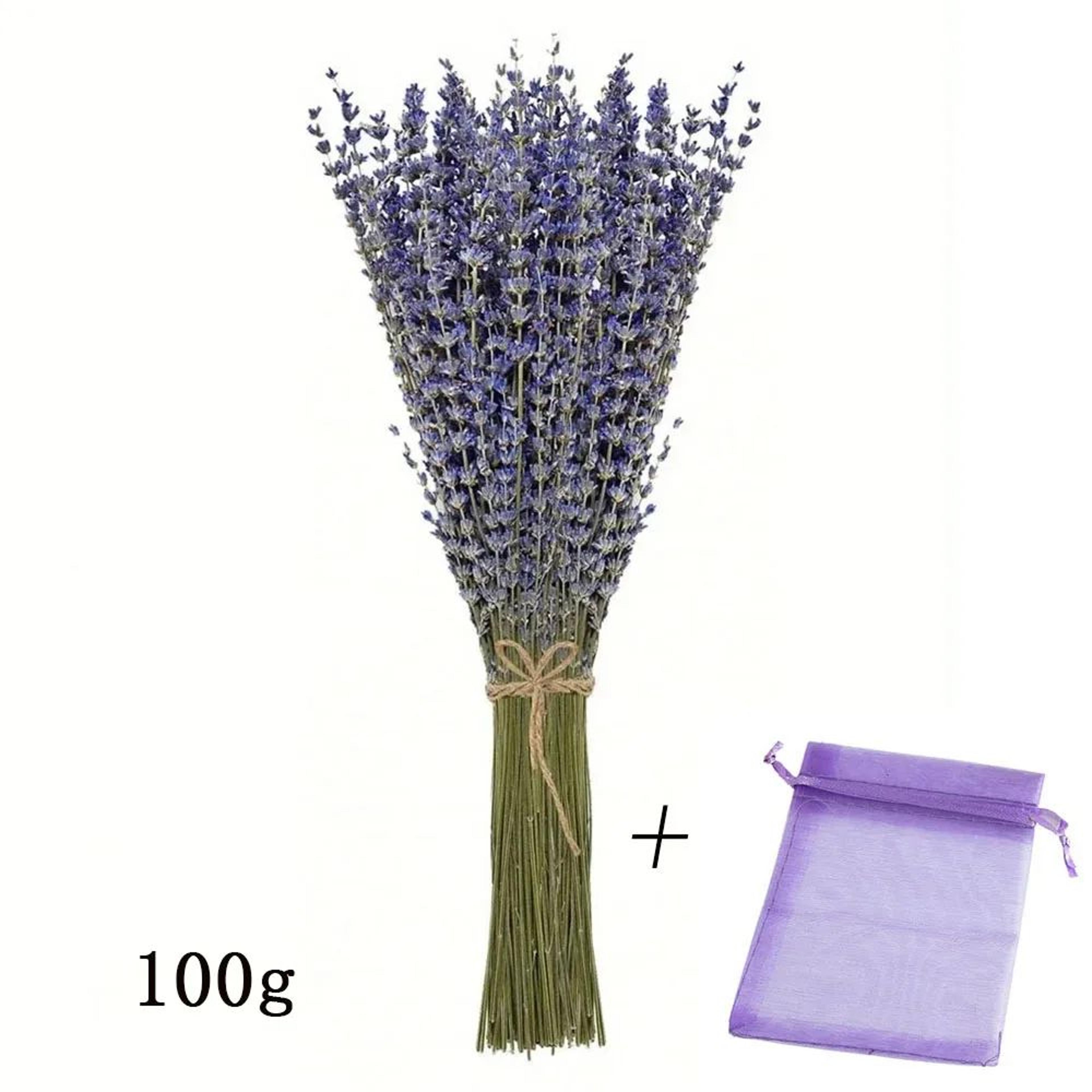 Lavender Gypsophila Dried Flower Bouquet  317oz Romantic Babys Breath Arrangement For Home  Wedding 9