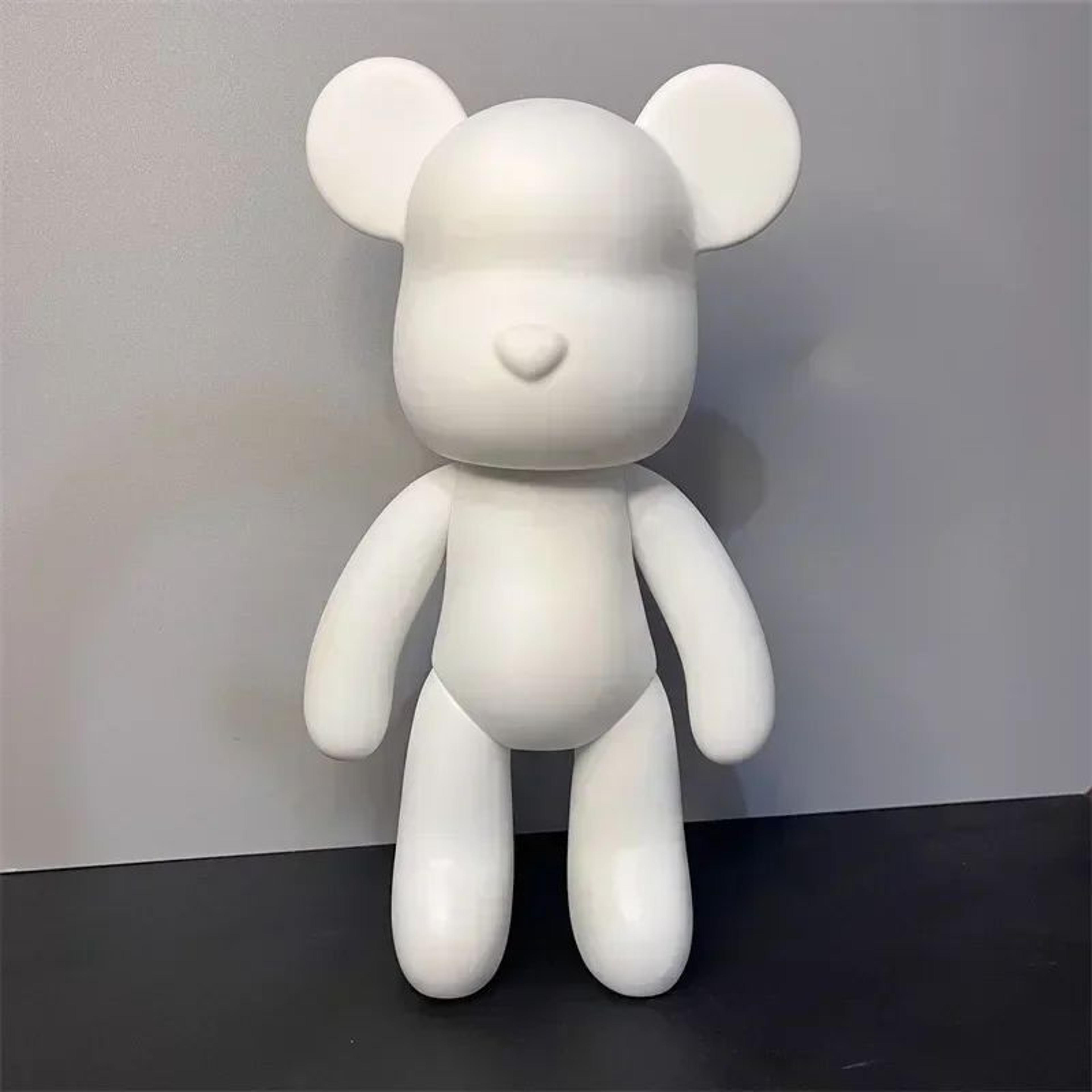 Fluorescent Diamond Bear Figurine  DIY Rhinestone Crystal Resin Bear Decor  Gift 3113 In 18