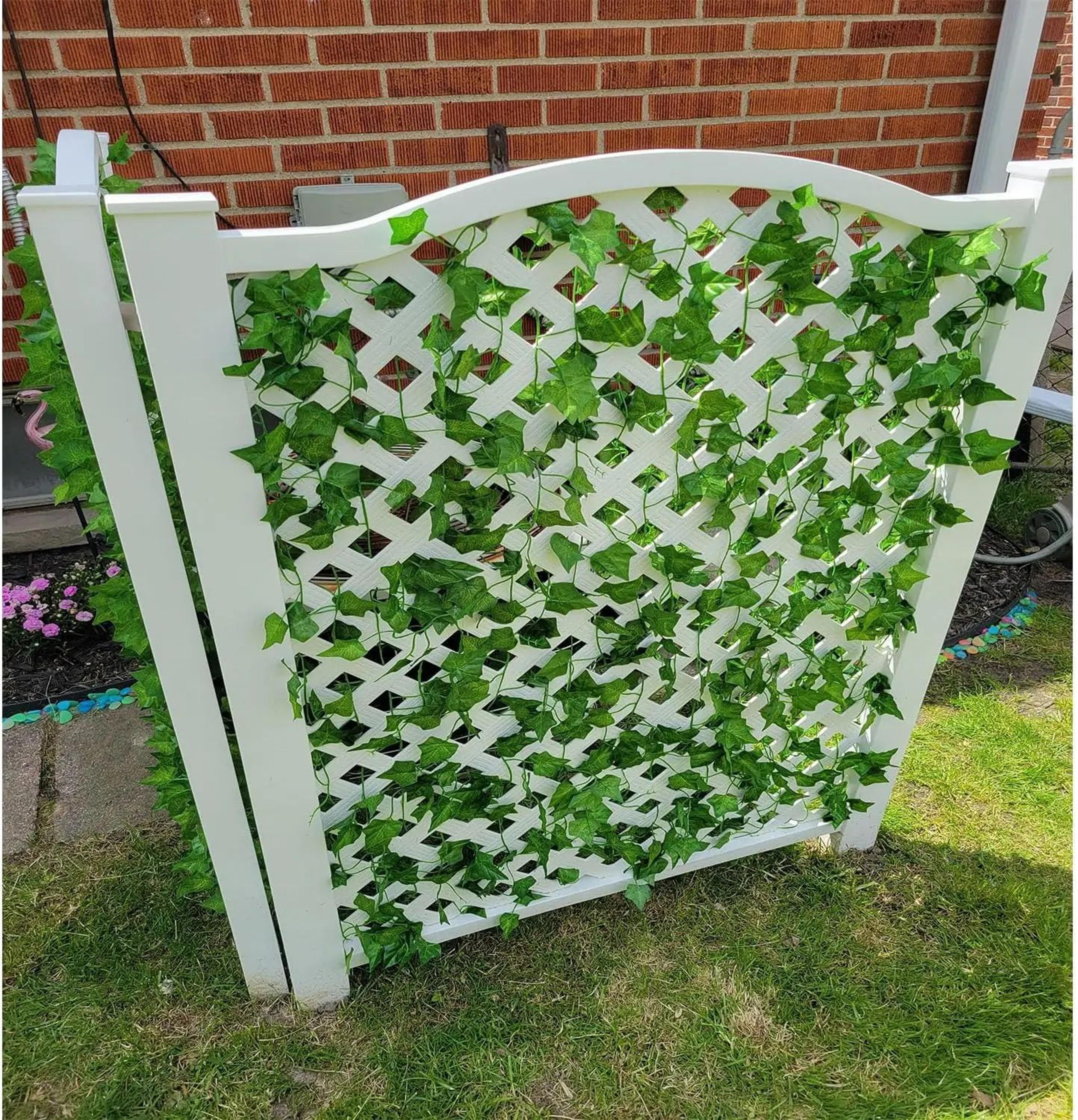 30pcs Artificial Ivy Leaf Hanging Vines  Faux Greenery Garland For Home Wedding  Wall Decor 3