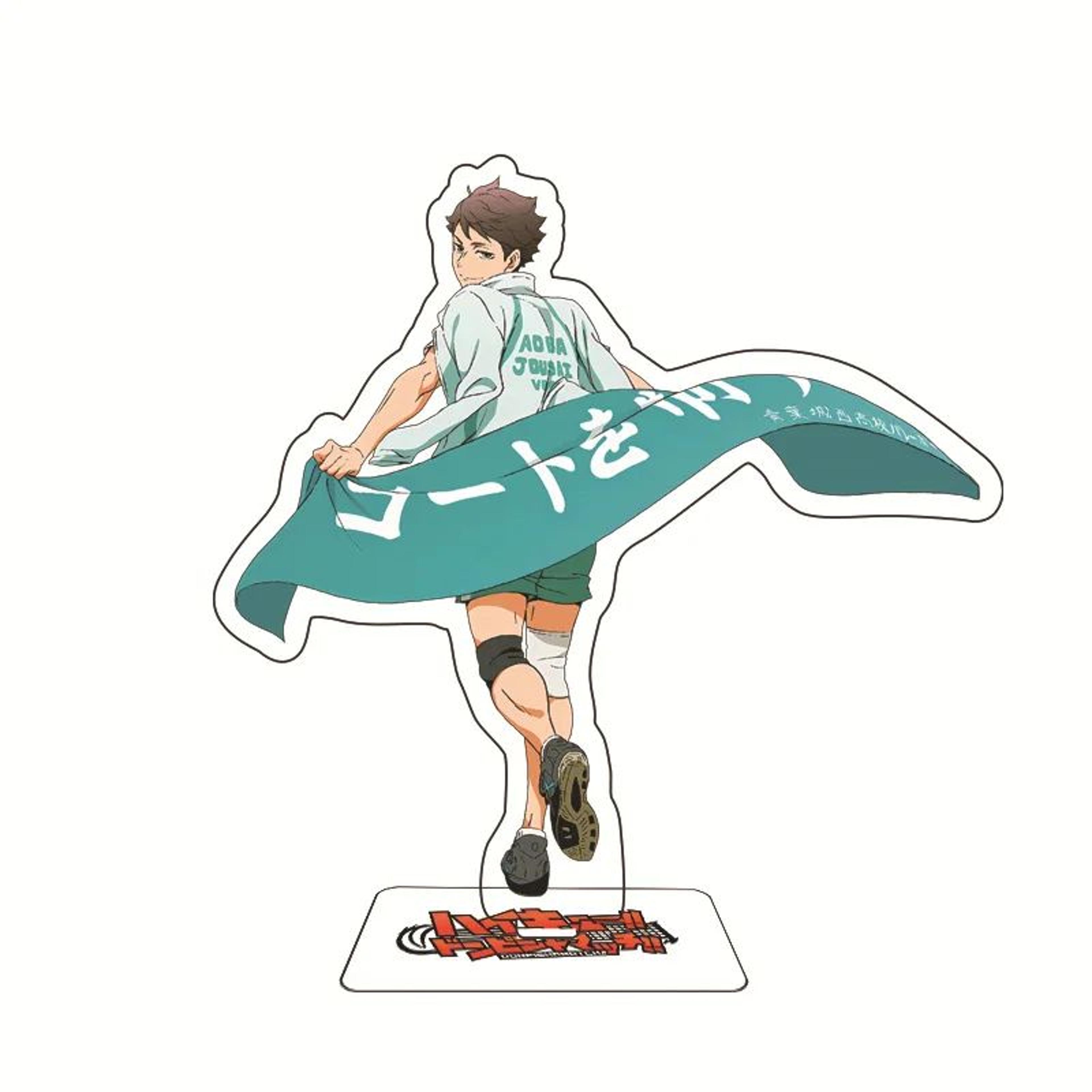 Haikyuu Acrylic Stand Figure  Anime Volleyball Character Desk Display Ornament 5