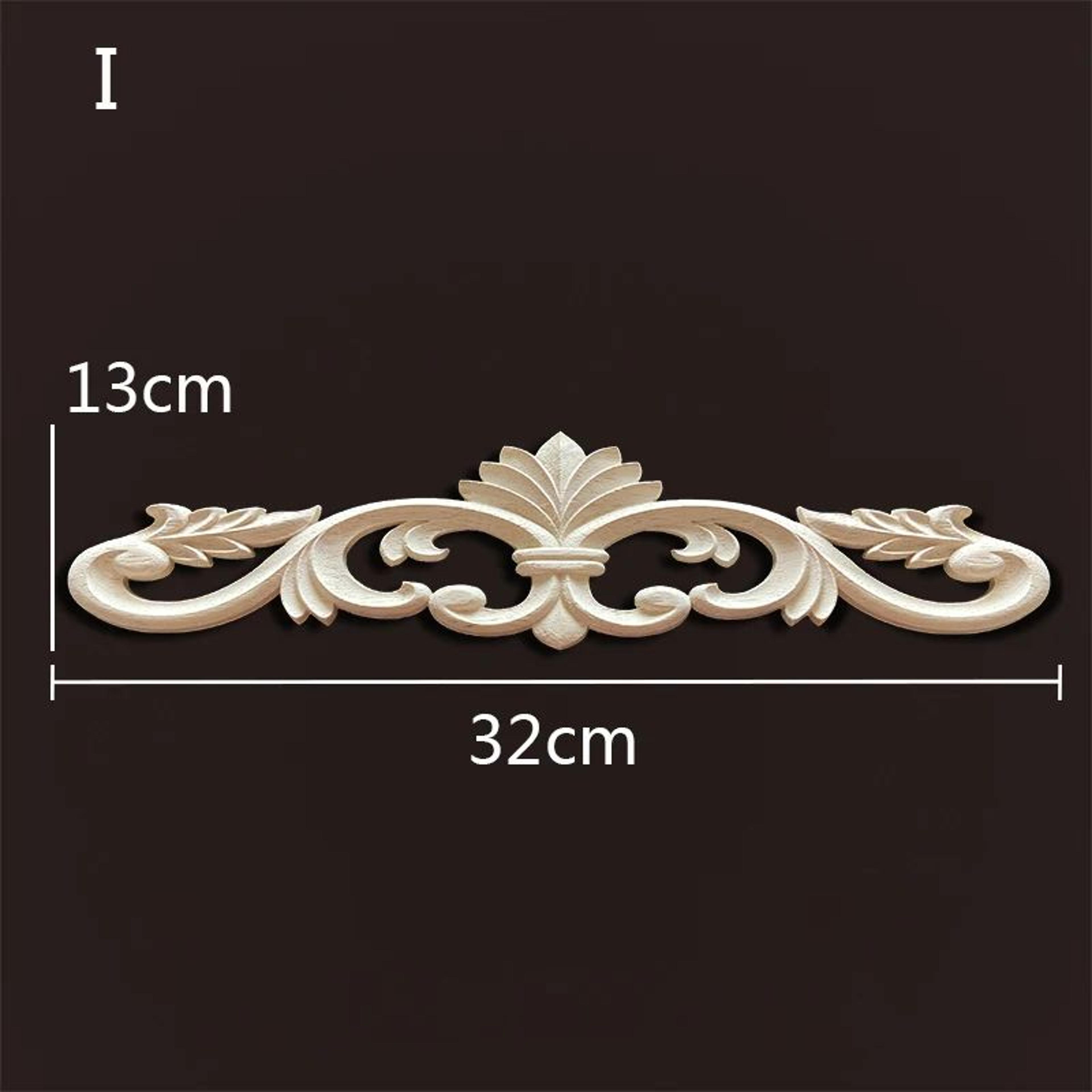 Antique Wood Carved Appliques Onlays  Decorative Moulding Wall  Furniture Accents 21