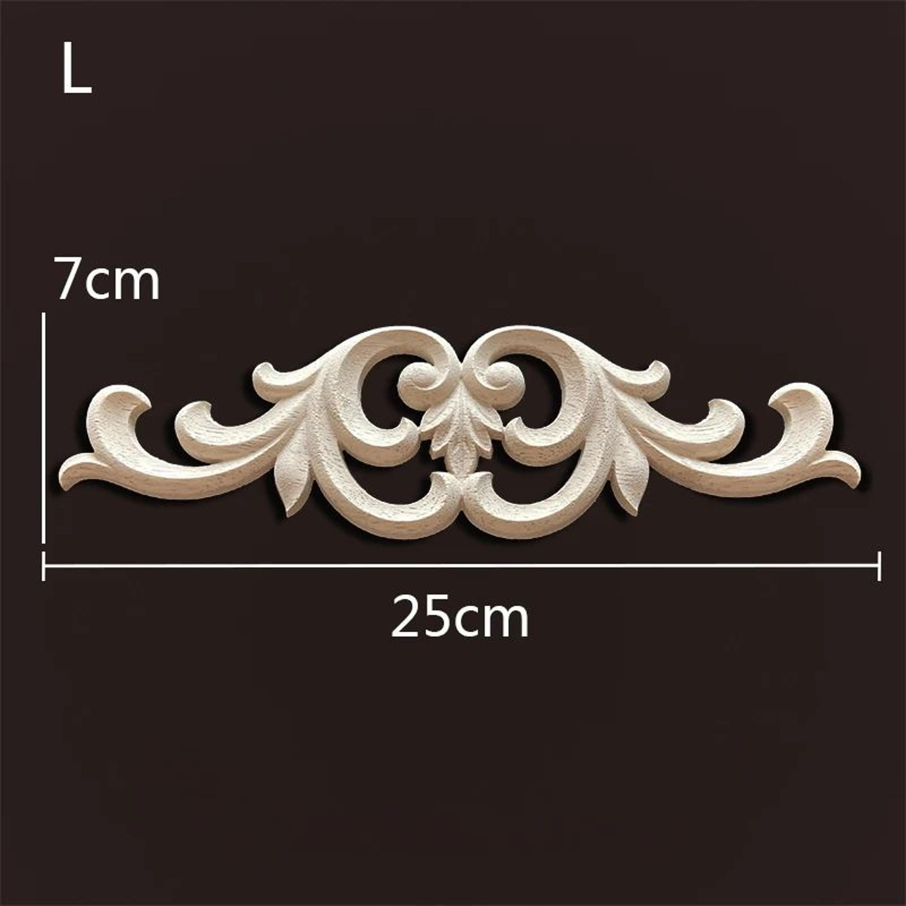 Antique Wood Carved Appliques Onlays  Decorative Moulding Wall  Furniture Accents 26