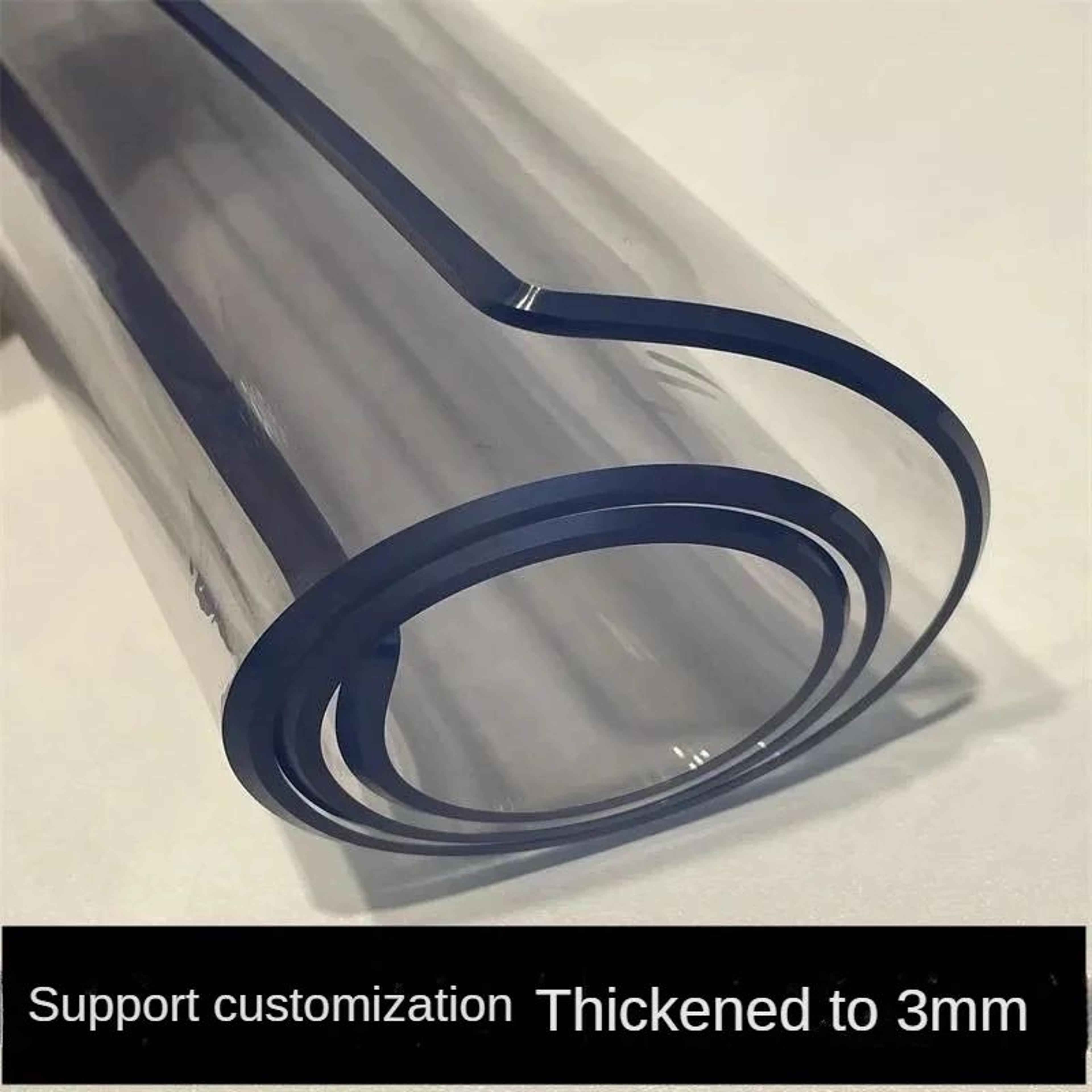 clear pvc table protector – waterproof heat-resistant soft glass table cover pad