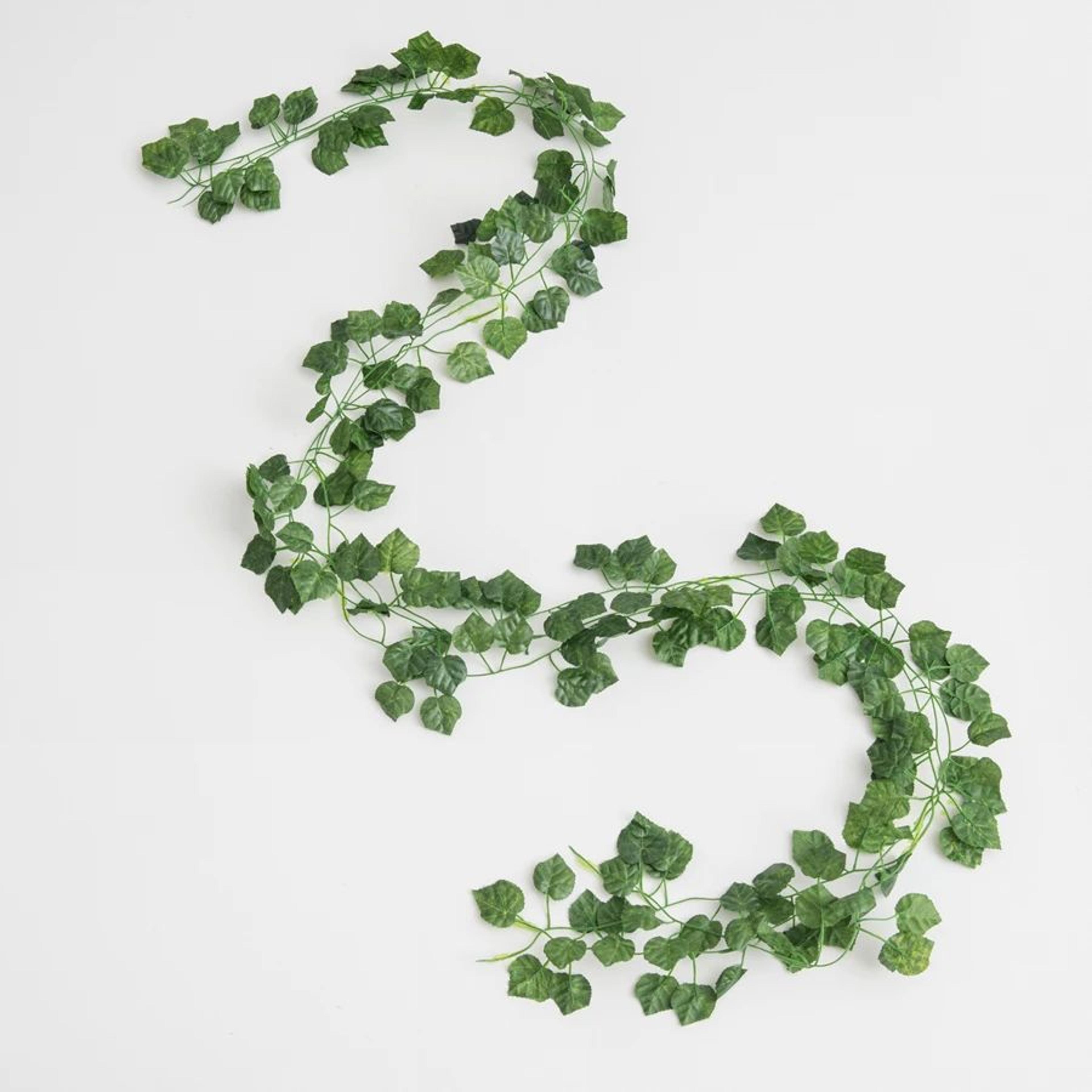 8268 In Artificial Ivy Garland Vine  Realistic Green Silk Hanging Plant For Indoor  Outdoor Decor 7
