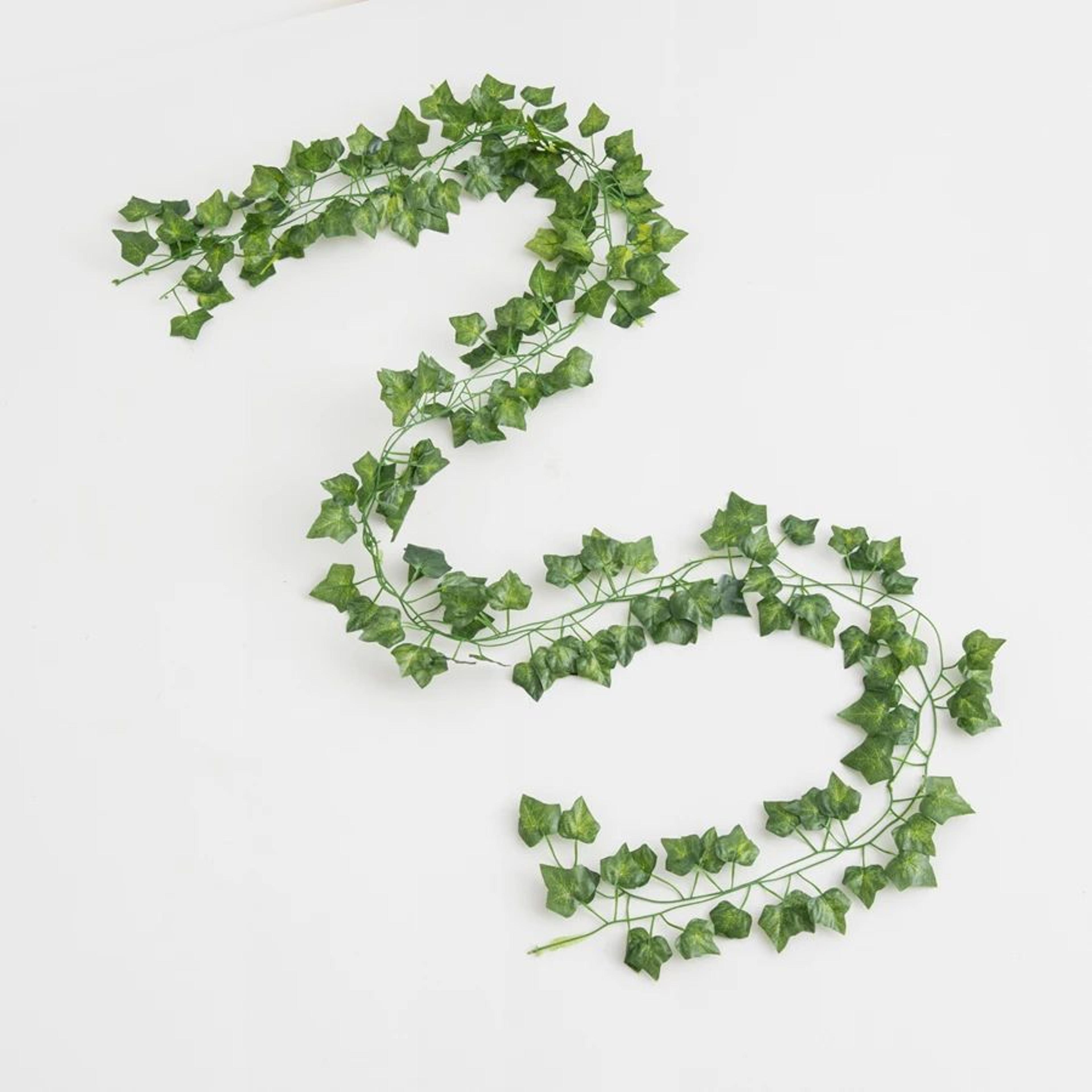8268 In Artificial Ivy Garland Vine  Realistic Green Silk Hanging Plant For Indoor  Outdoor Decor 10