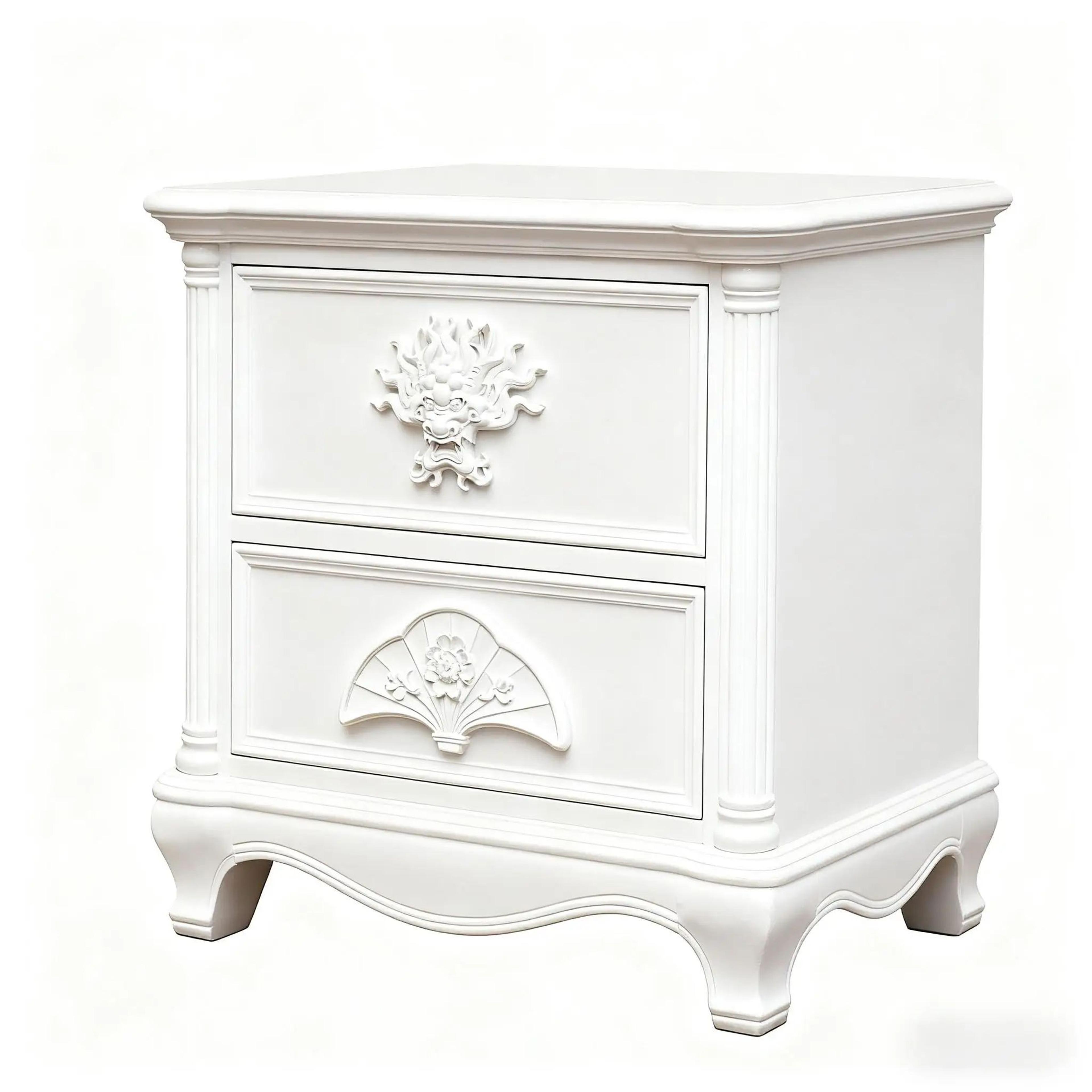 Natural Wood Carved Applique Onlays  Antique Furniture Moulding Decor 2