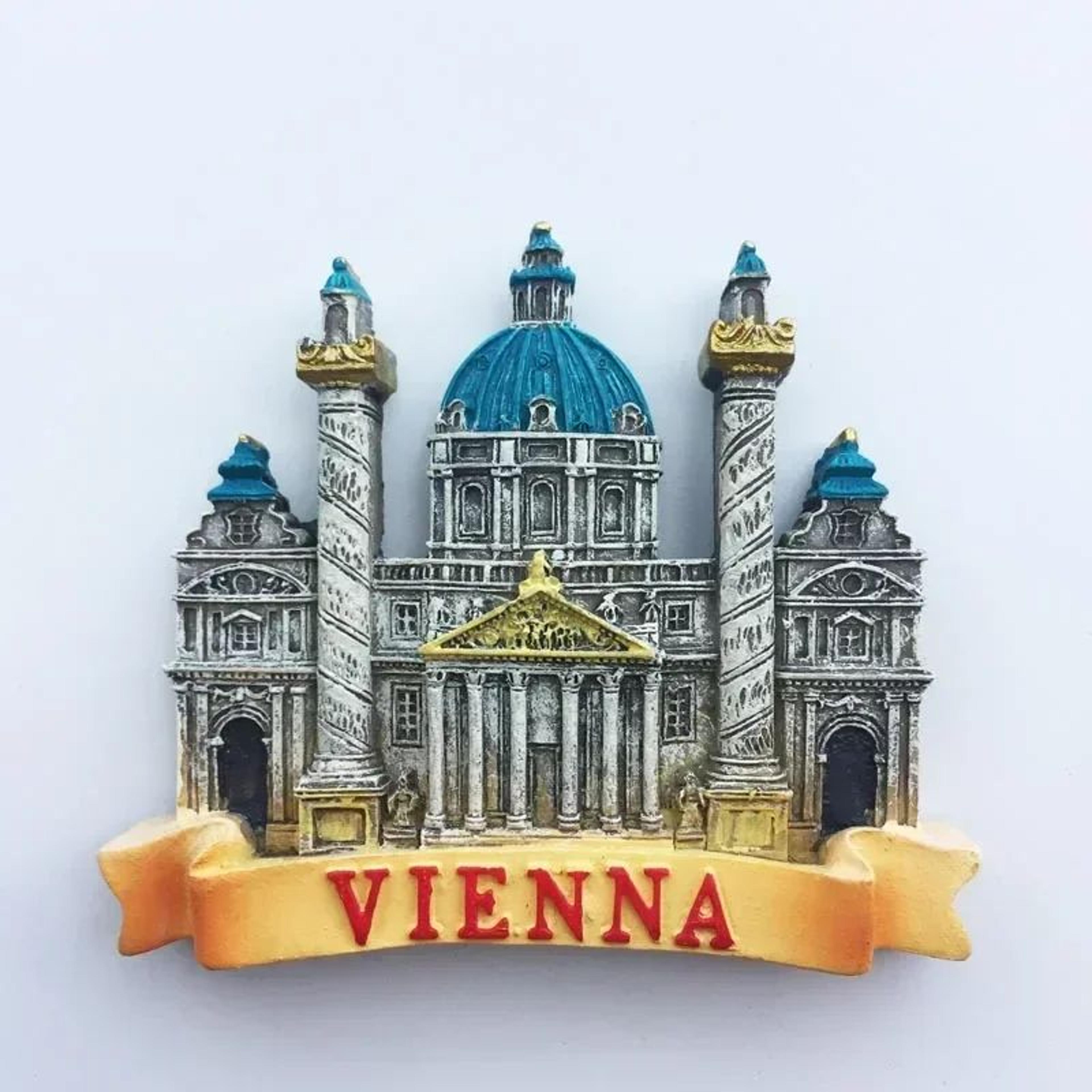 Austria Scenic Fridge Magnet  Vienna Salzburg Innsbruck Souvenir Decor 1