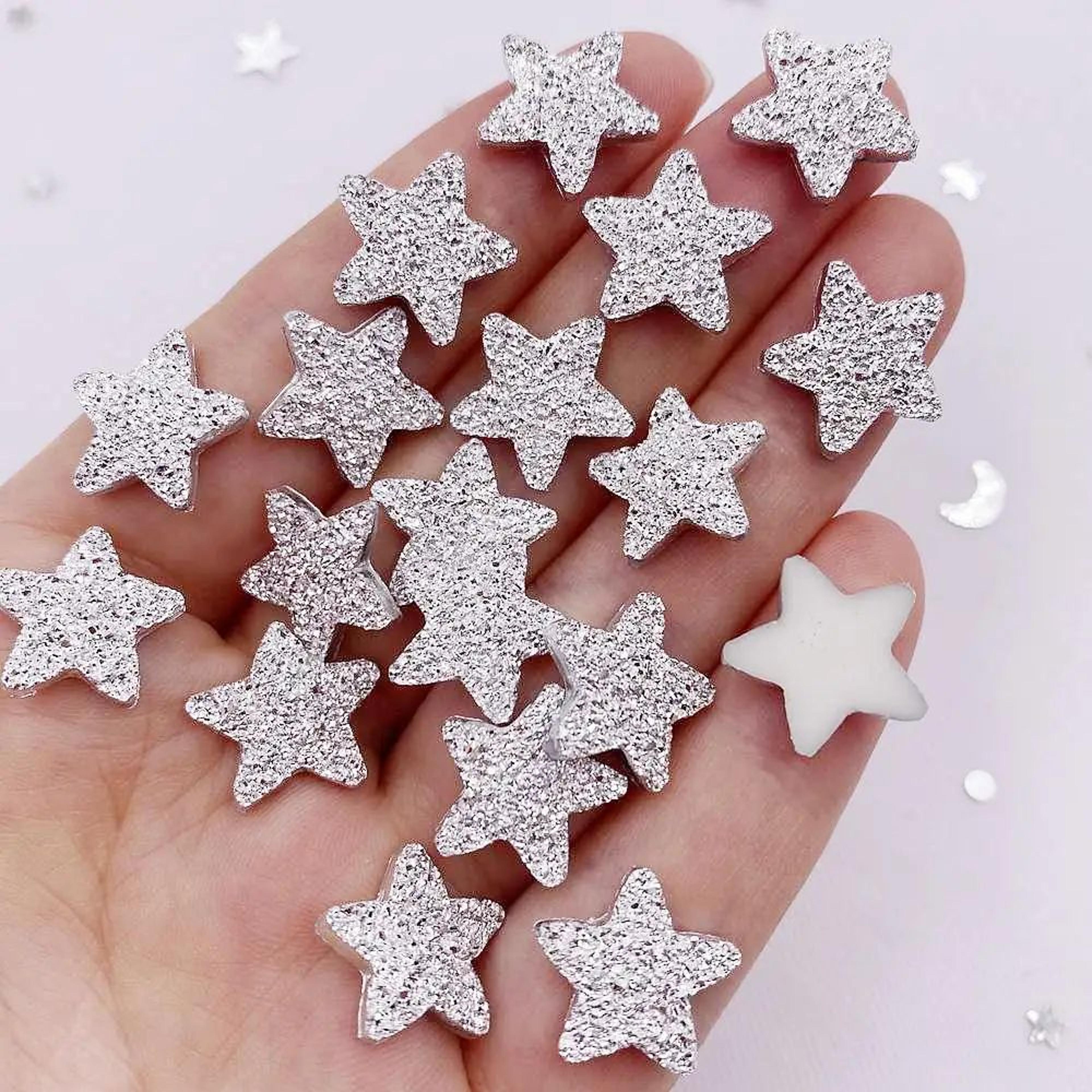 Resin Ore Star Flatback Rhinestones 50pcs  14mm Crystal Star Embellishments For DIY Crafts  Decor 2