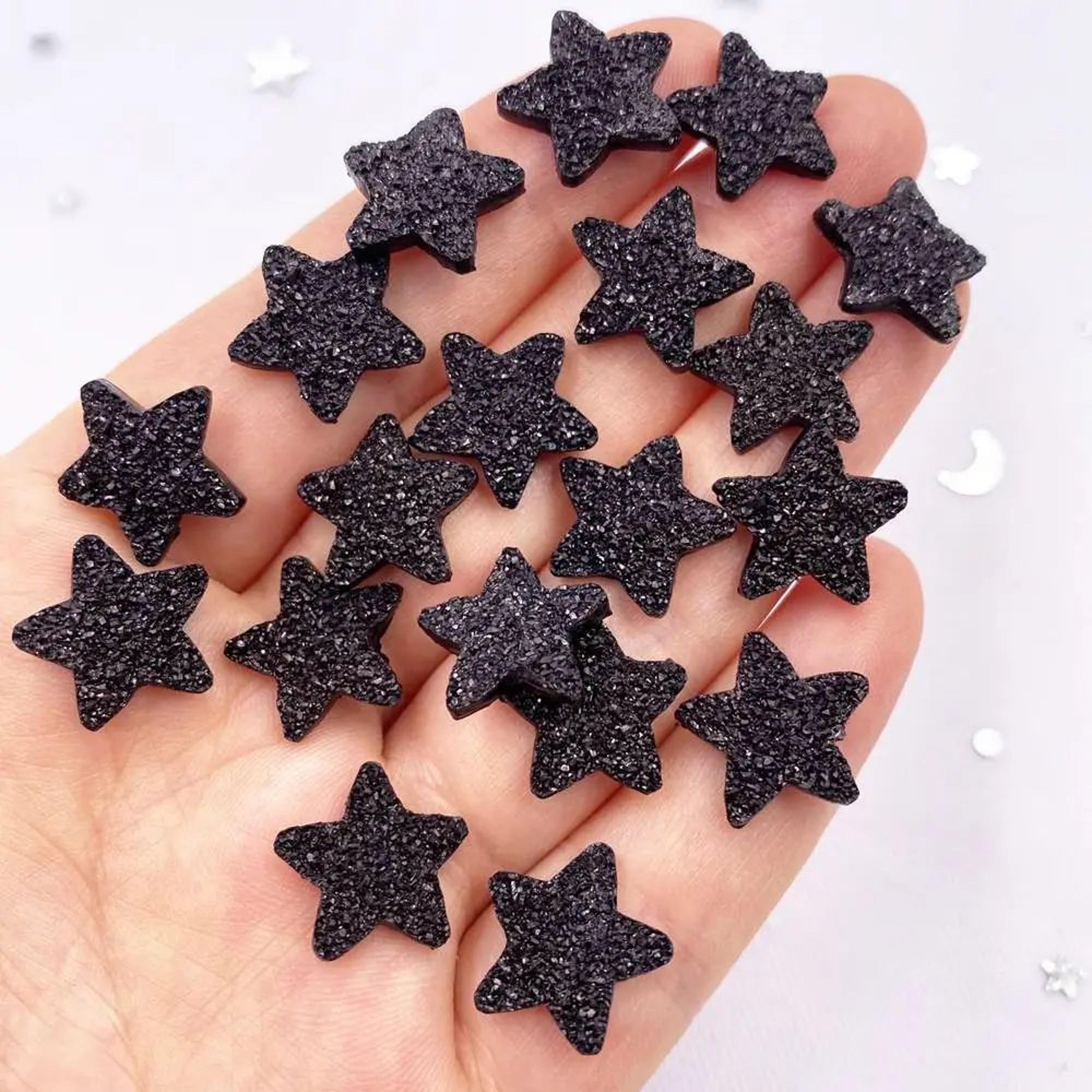 Resin Ore Star Flatback Rhinestones 50pcs  14mm Crystal Star Embellishments For DIY Crafts  Decor 6