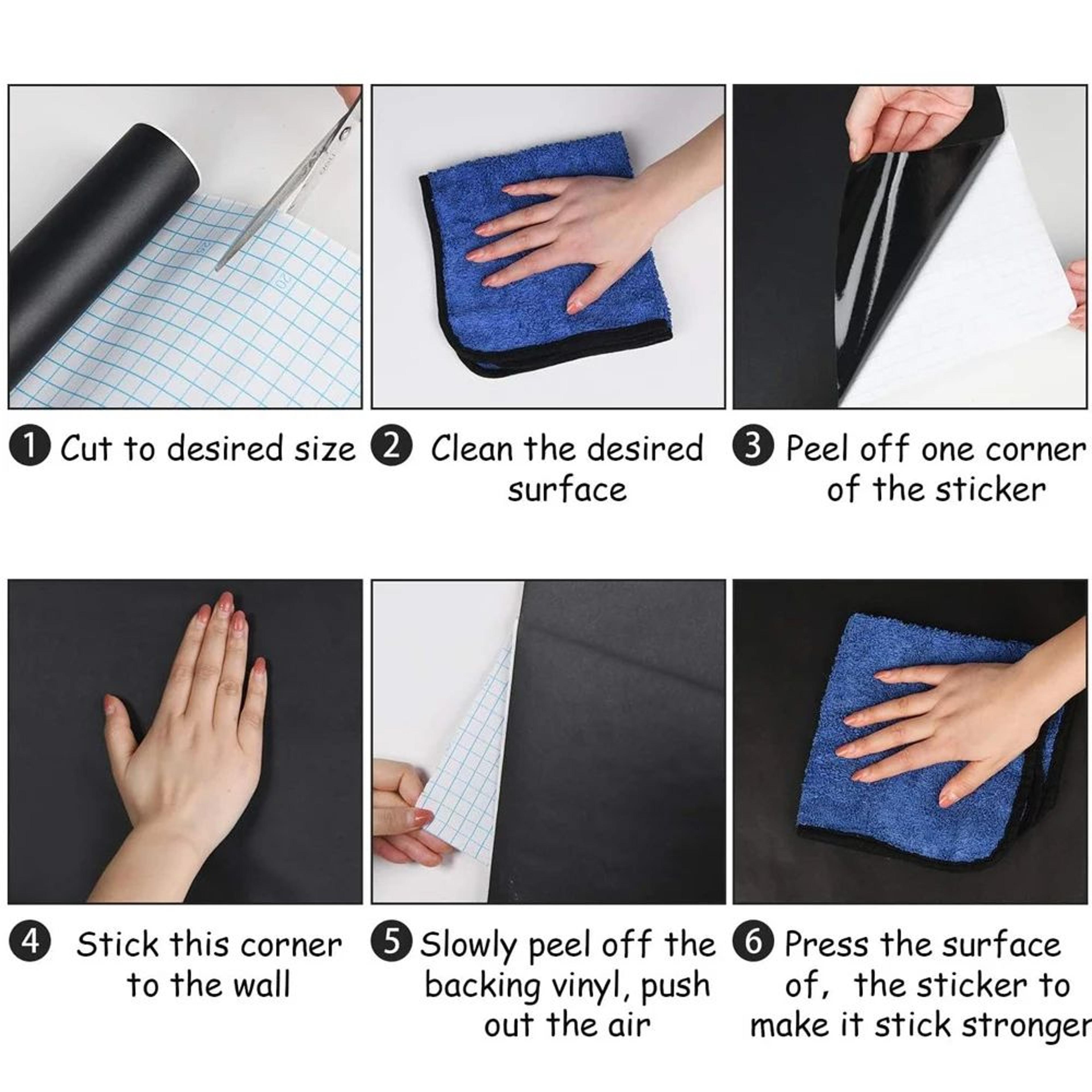 SelfAdhesive Chalkboard Wall Sticker  Erasable Blackboard Vinyl For Kids Room Office  Creative Spac 3