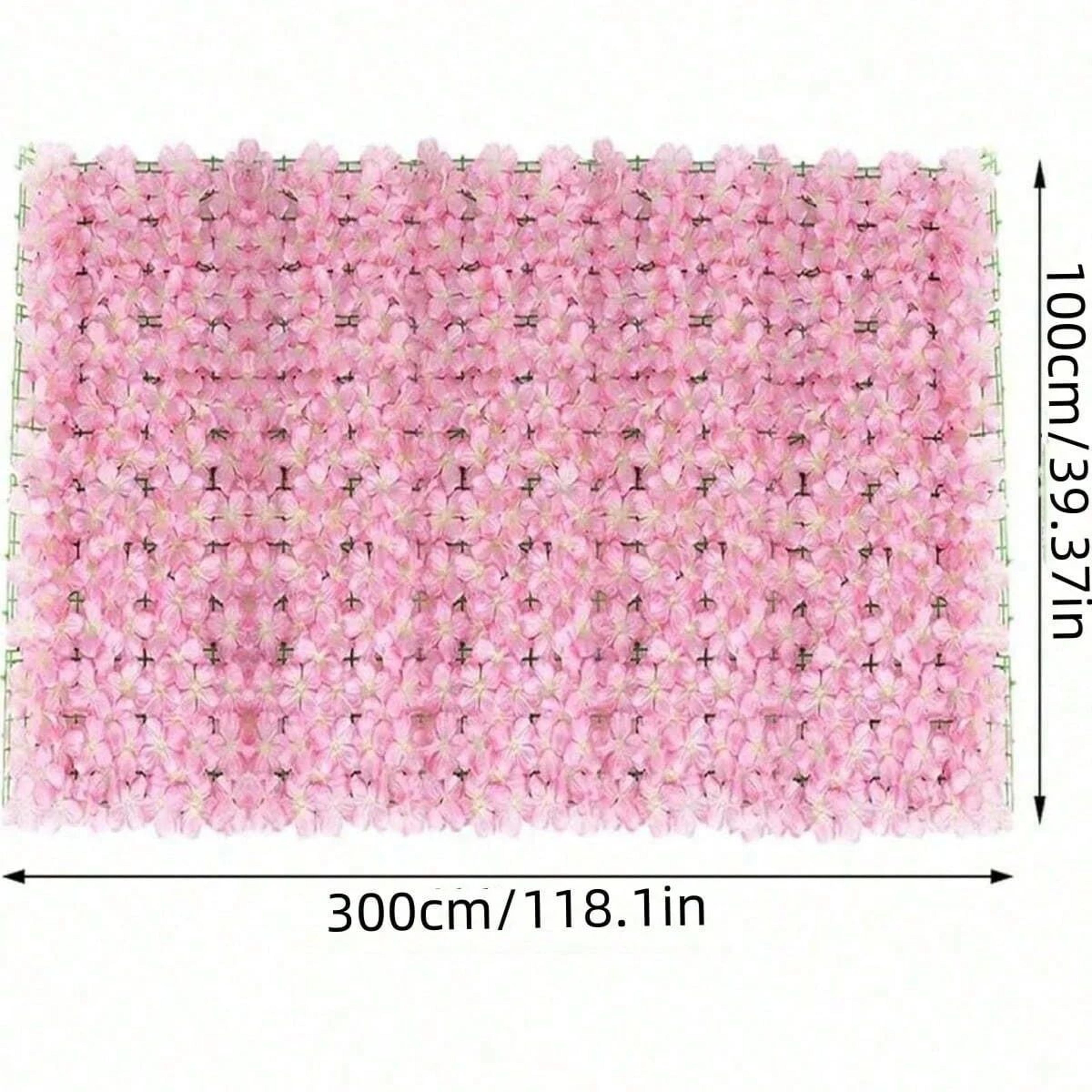 Expandable Artificial Ivy Flower Fence  Decorative Privacy Screen Trellis For Garden Wall  Wedding  9
