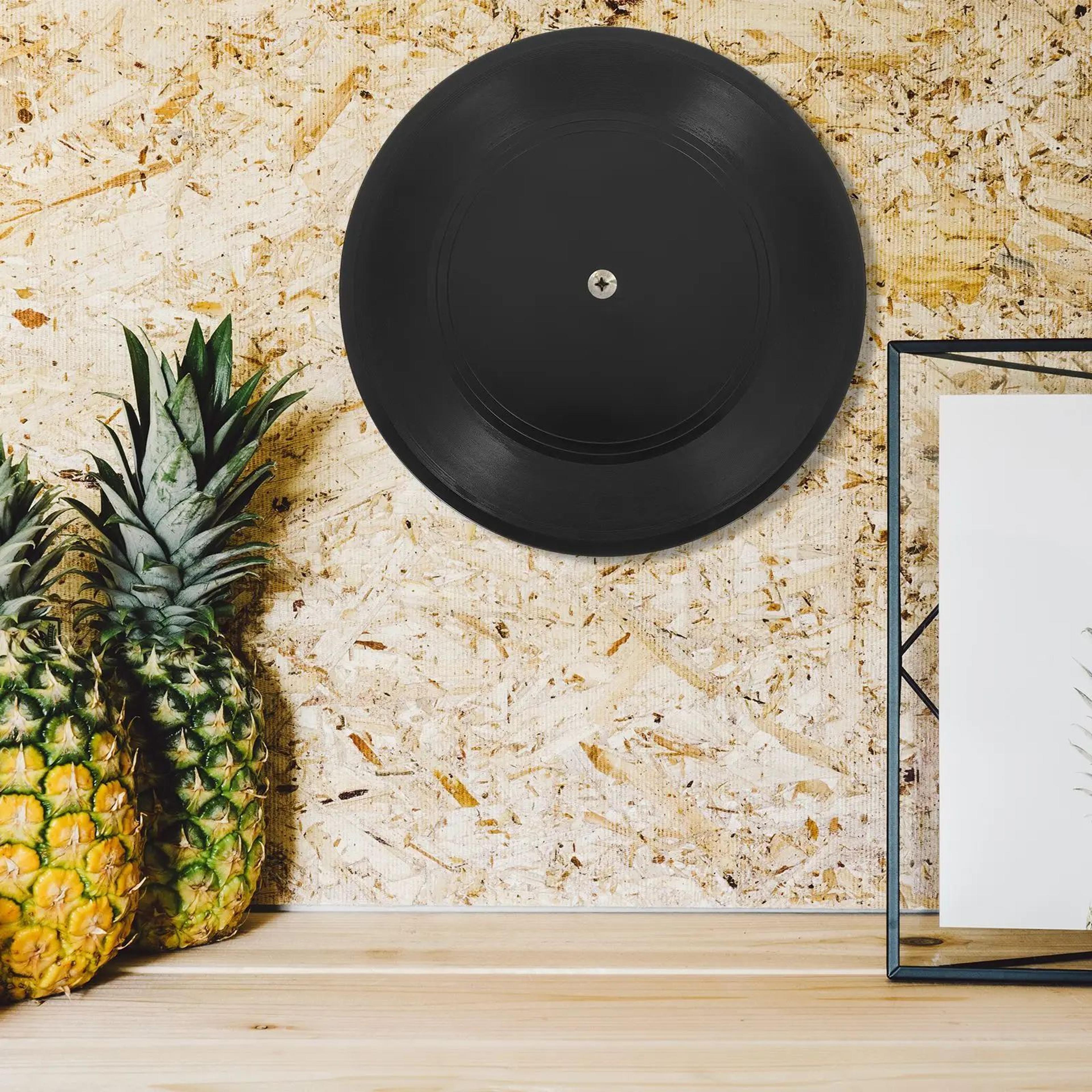 retro vibe vinyl record wall decor – vintage music-inspired hanging ornament for home & party styling