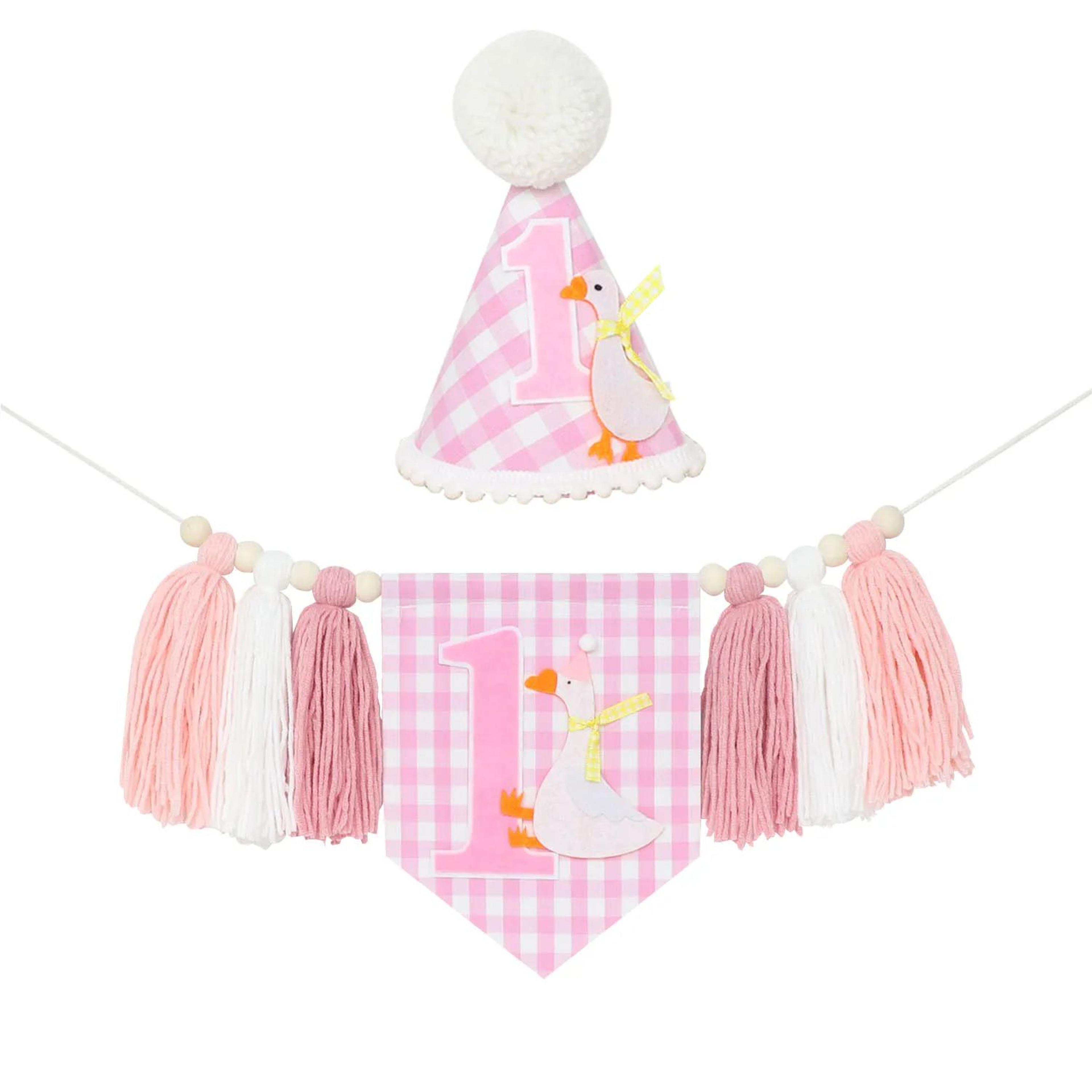 Boho 1st Birthday High Chair Banner  Modern Nursery  Baby Room Party Decoration 18