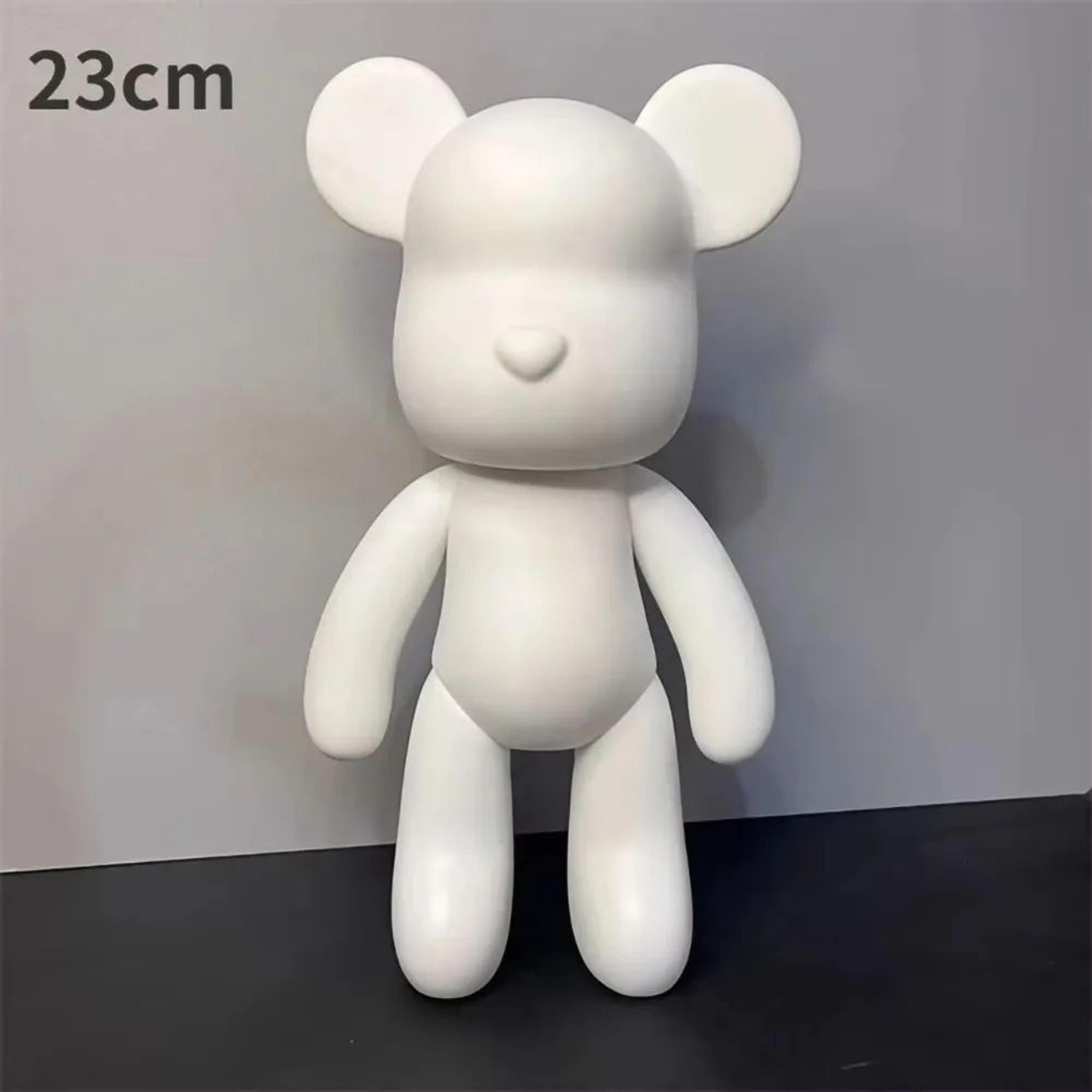 DIY Fluid Bear Resin Sculpture Set  Handmade Graffiti Bear Ornament For Home Decor  Creative Painti 8