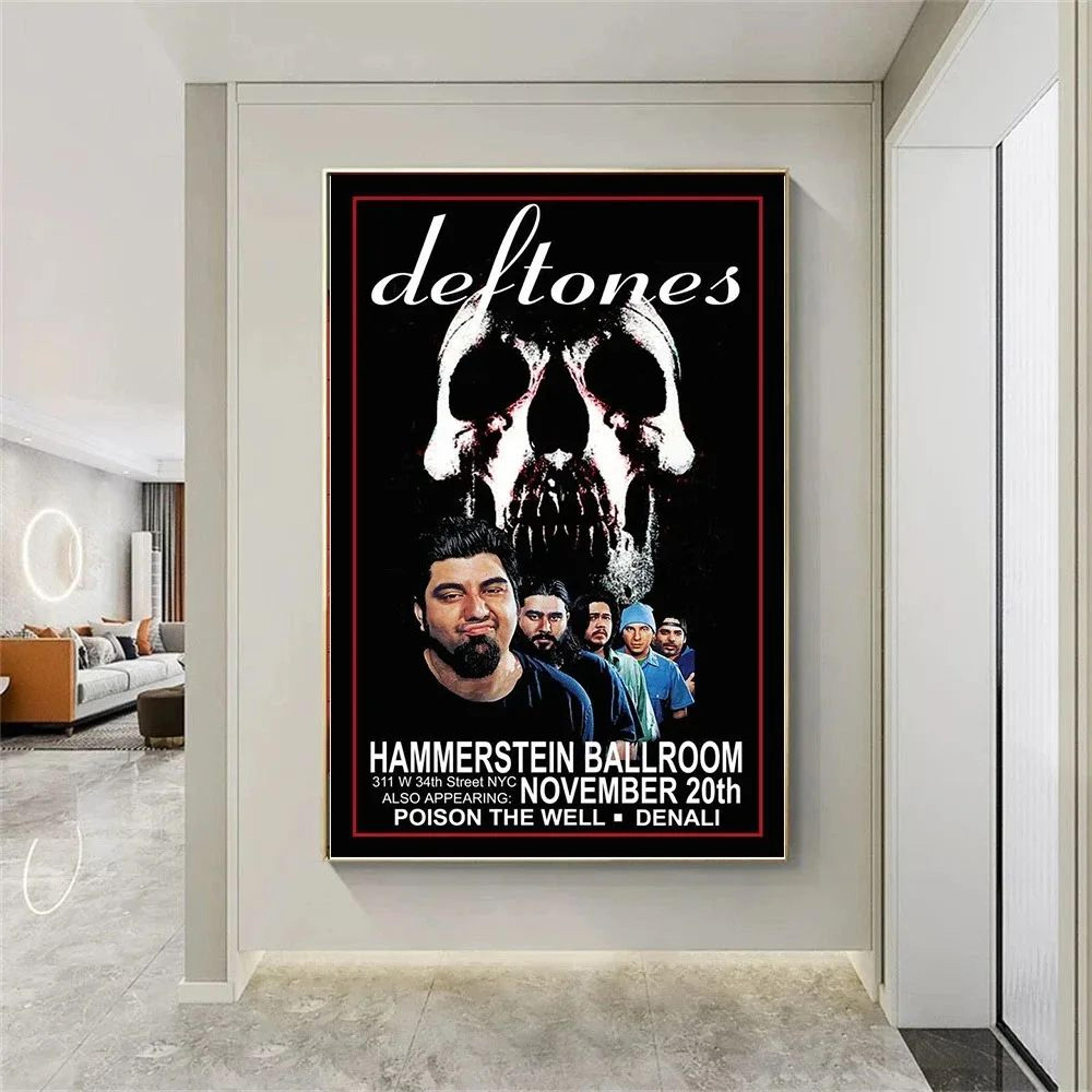 Deftones Around The Fur Canvas Poster  Retro Rock Band Wall Art Decor 2