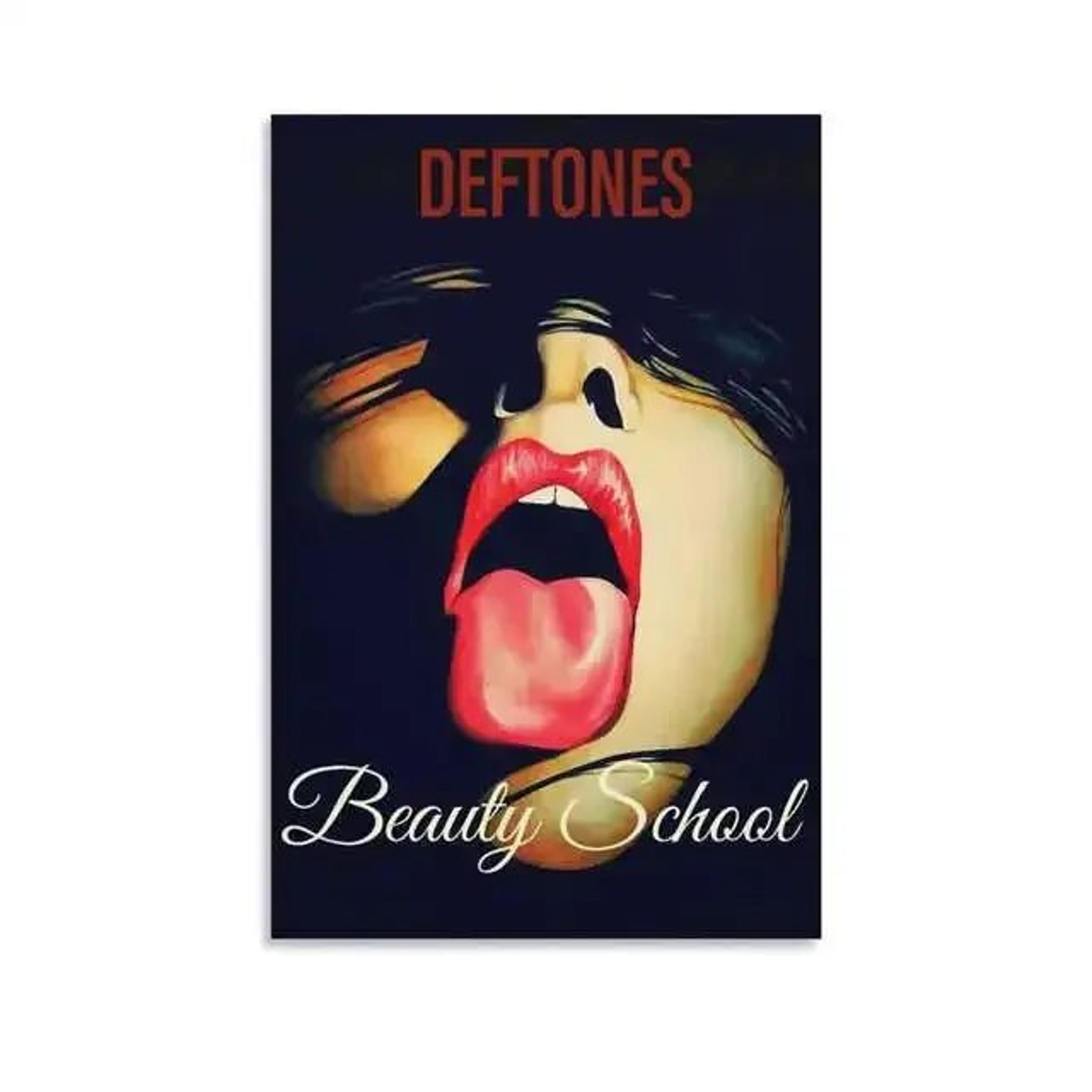 Deftones Around The Fur Canvas Poster  Retro Rock Band Wall Art Decor 16