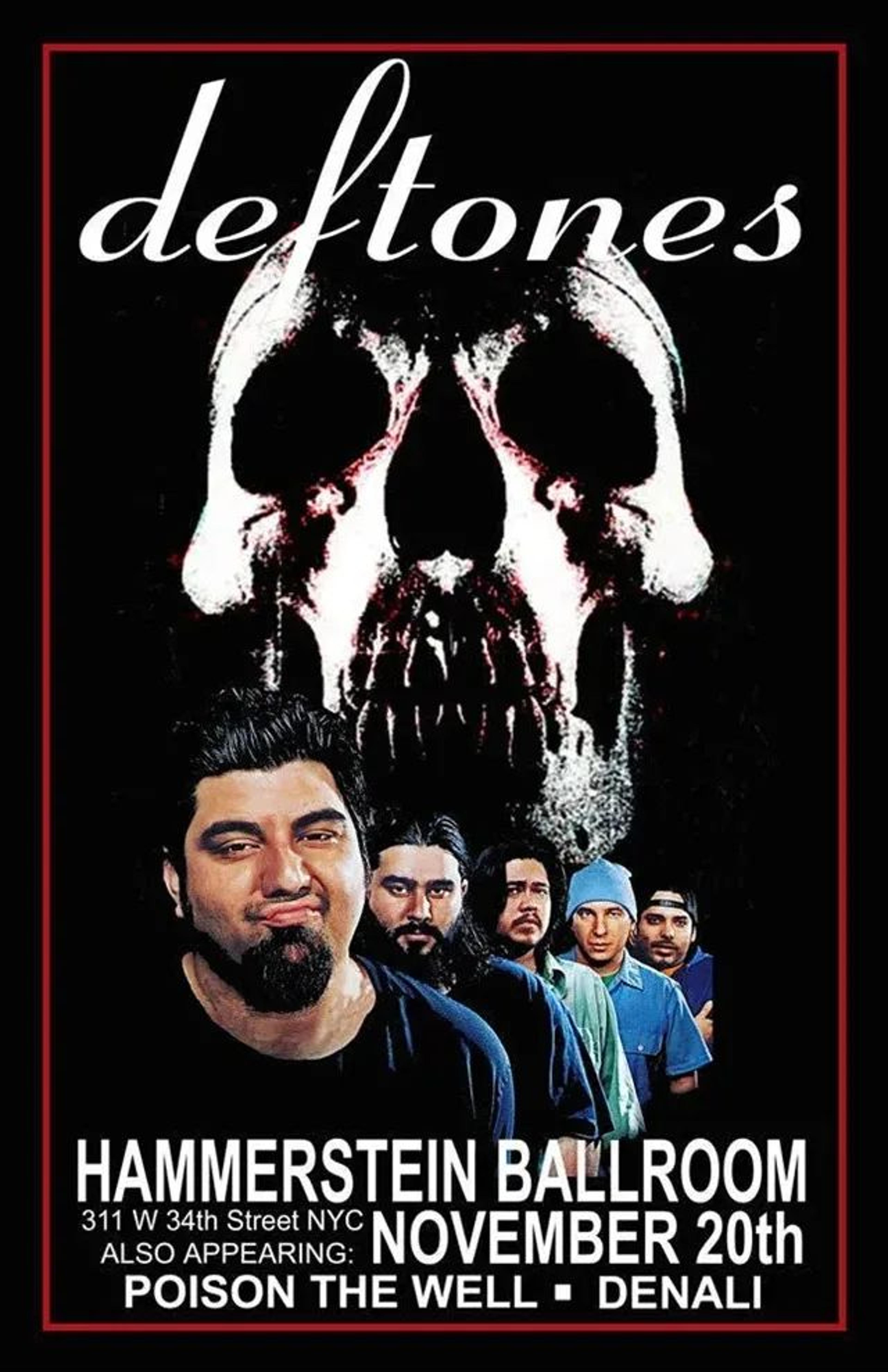 Deftones Around The Fur Canvas Poster  Retro Rock Band Wall Art Decor 18