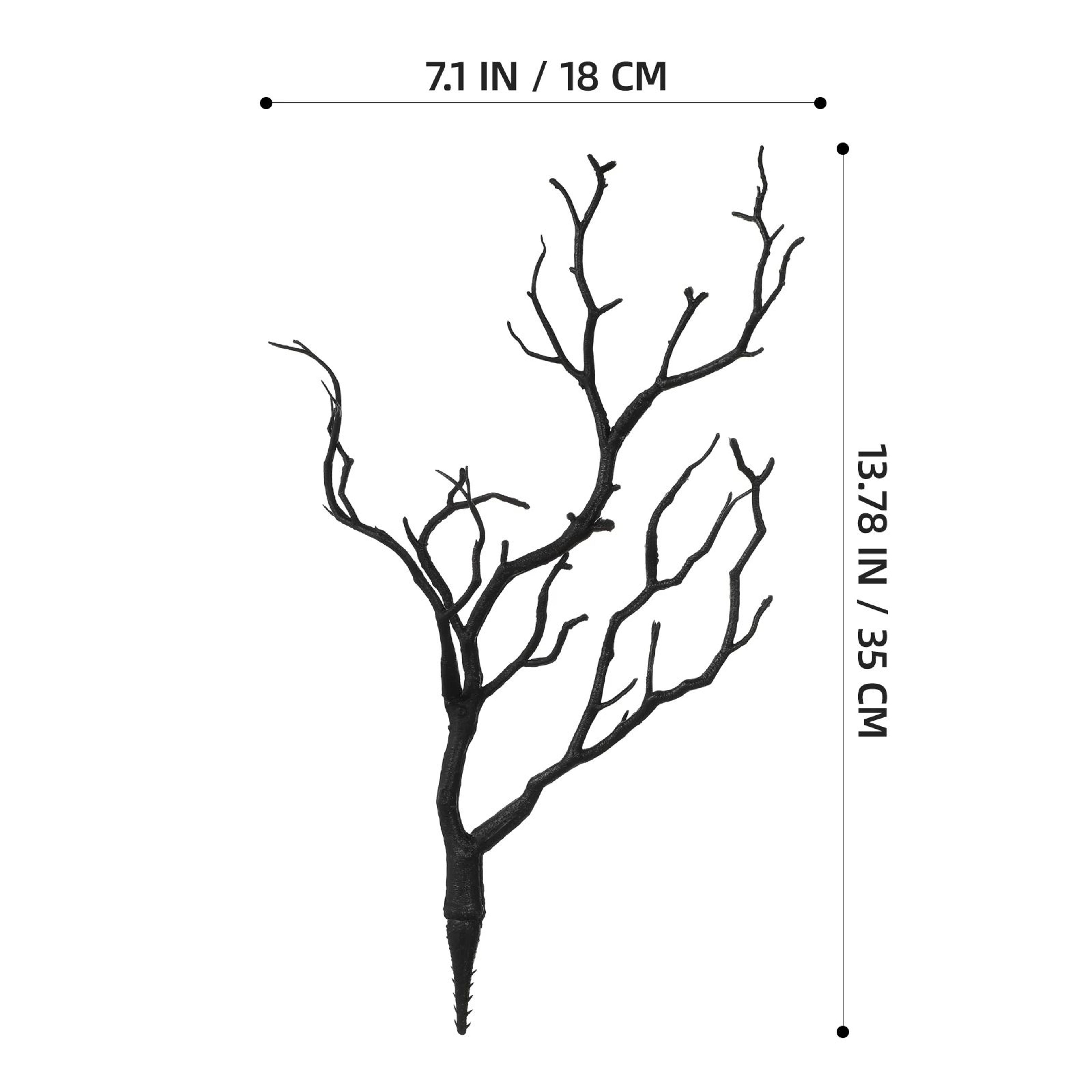 4pcs Artificial Antler Tree Branch Stems  Rustic Faux Dried Branch Home Decor 5