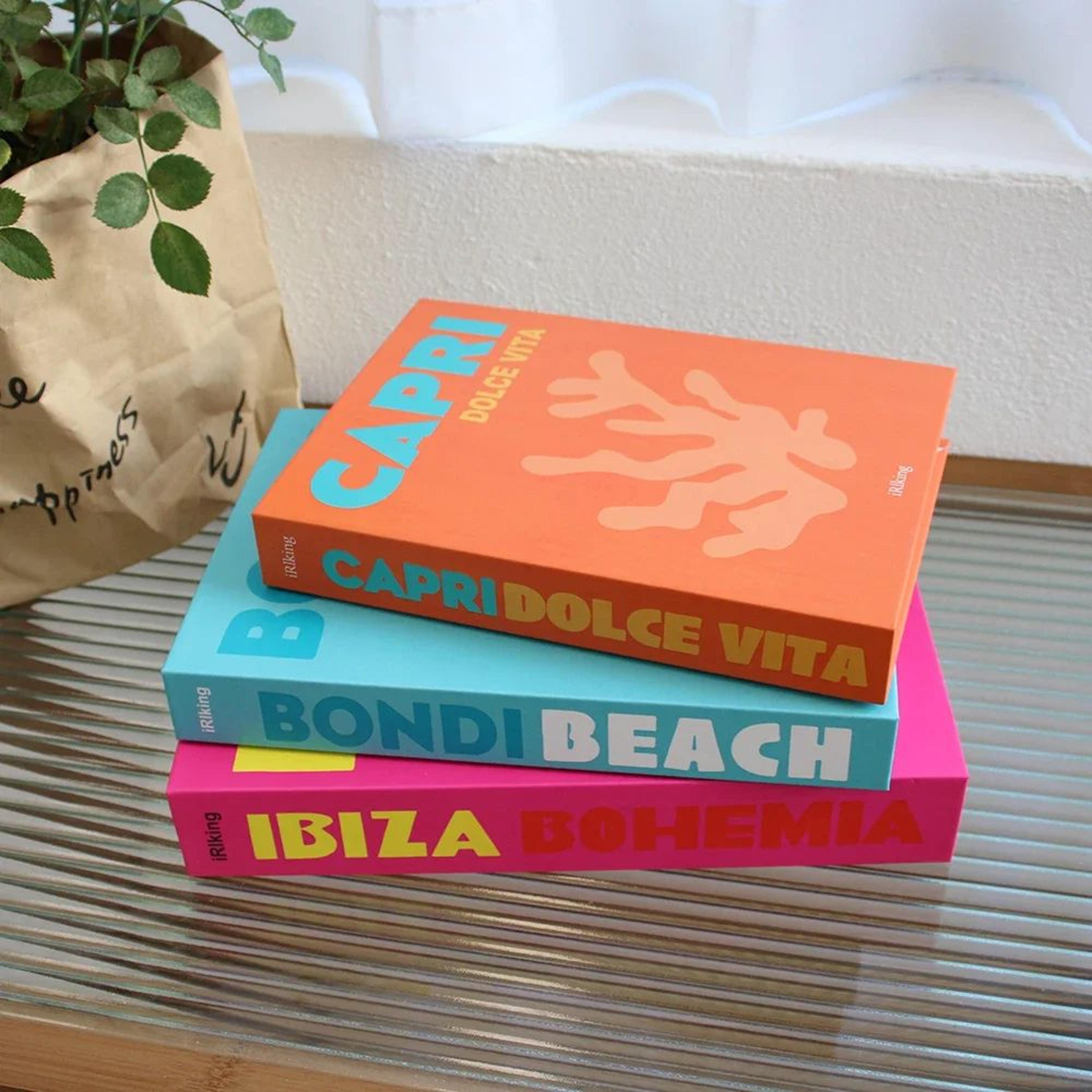 3pcs Decorative Fake Book Set  Modern Faux Books For Coffee Table Bookshelf  Home Decor 4
