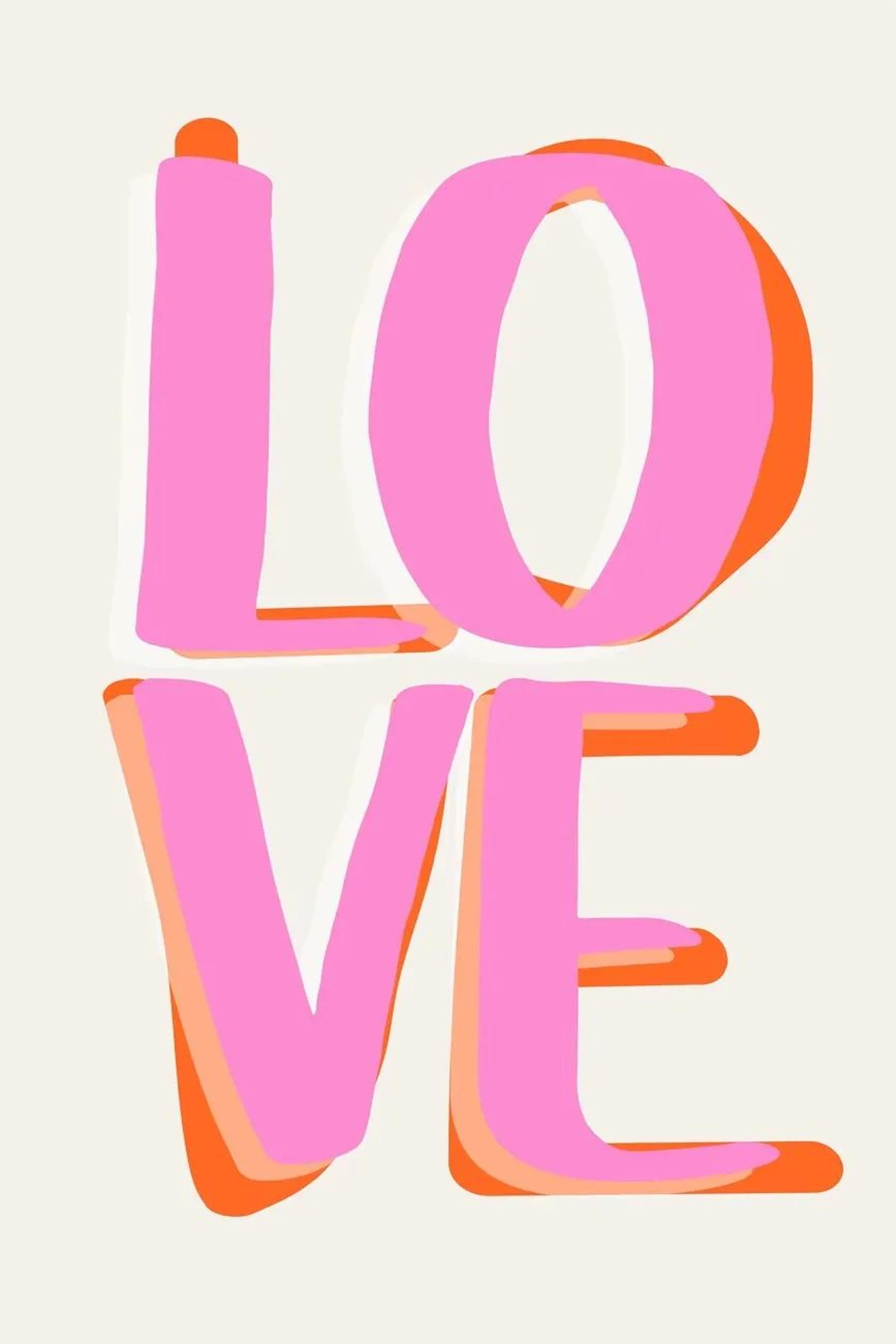 More Amor Por Favor Canvas Wall Art  Colorful Pink Love Quote Poster For Girls Room  Modern Home De 14