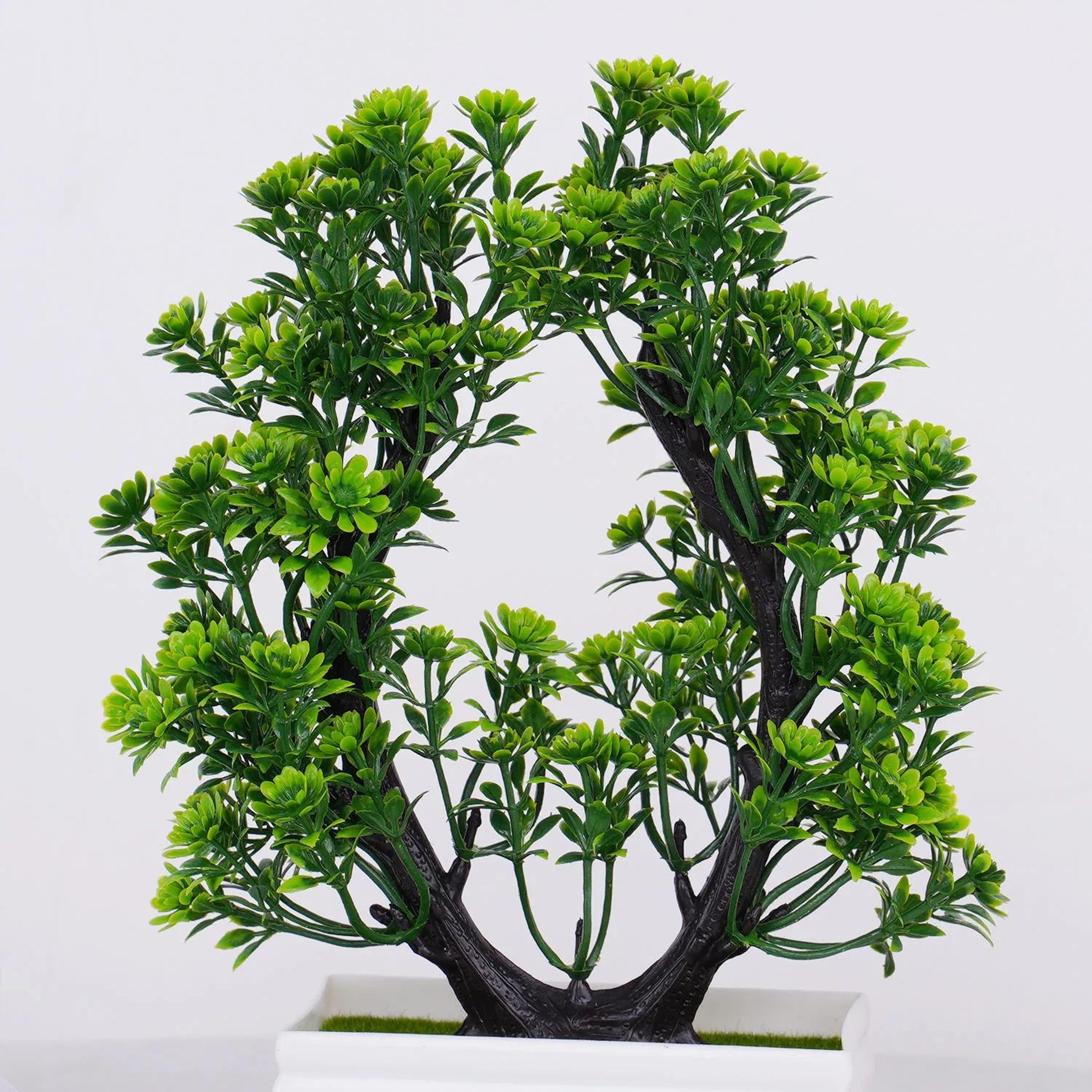 Artificial Potted Bonsai Plant  Mini Fake Tree Decoration For Home Office  Hotel Decor 2