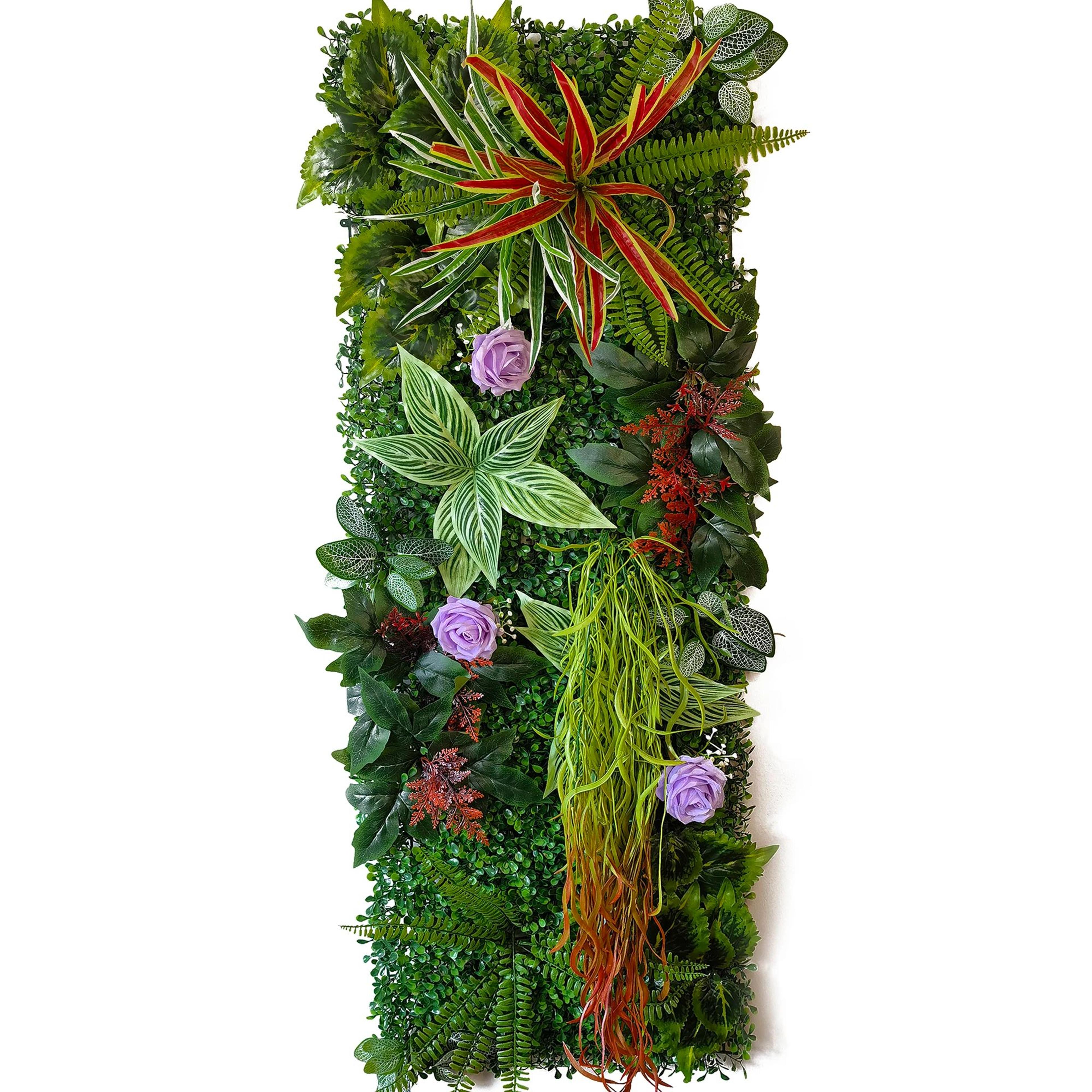 Artificial Grass Wall Panel Faux Green Moss Backdrop For Wedding  Home Decor 13
