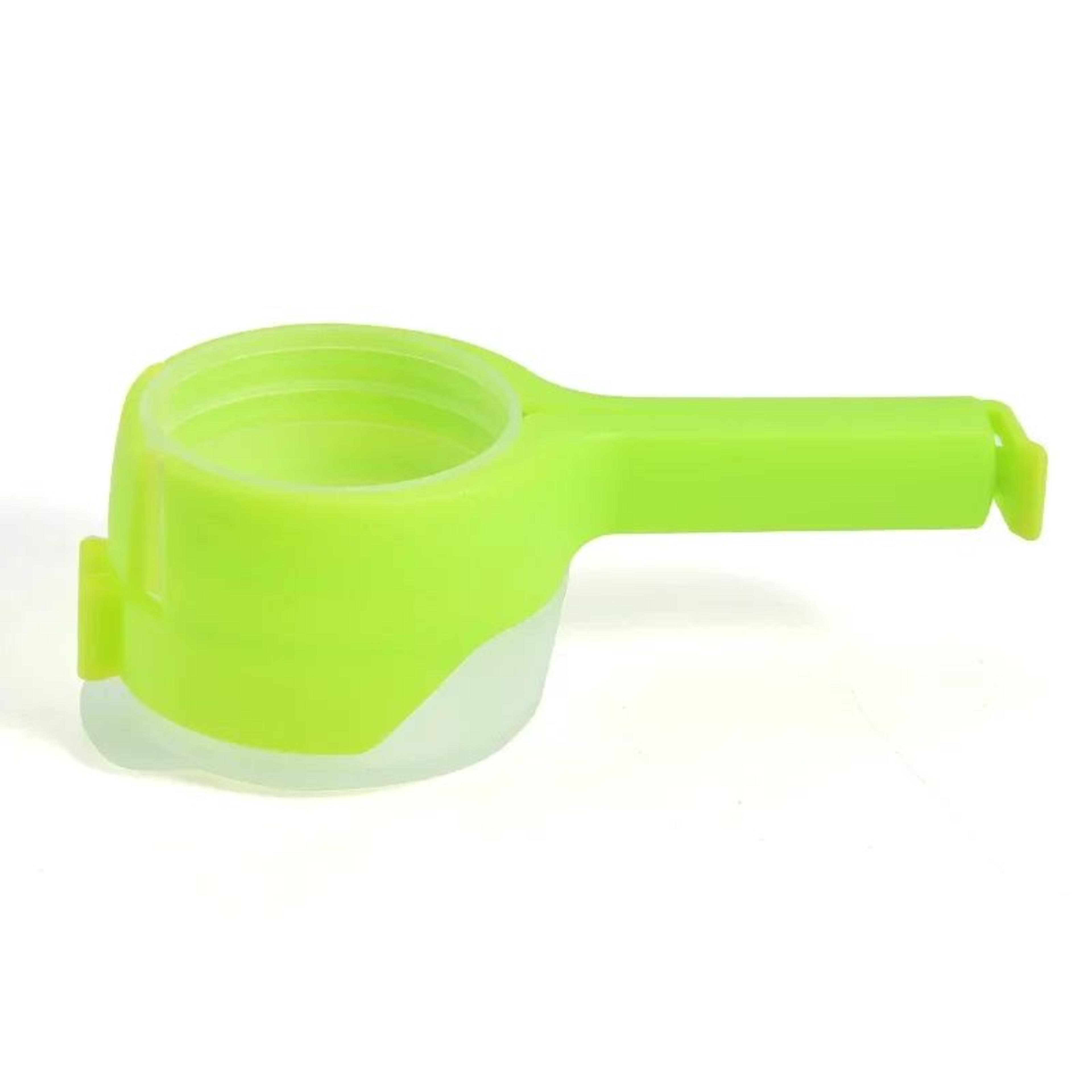Reusable Snack Bag Sealing Clip With Pour Spout  Fresh Keeping Food Storage Clamp For Kitchen  Trav 26