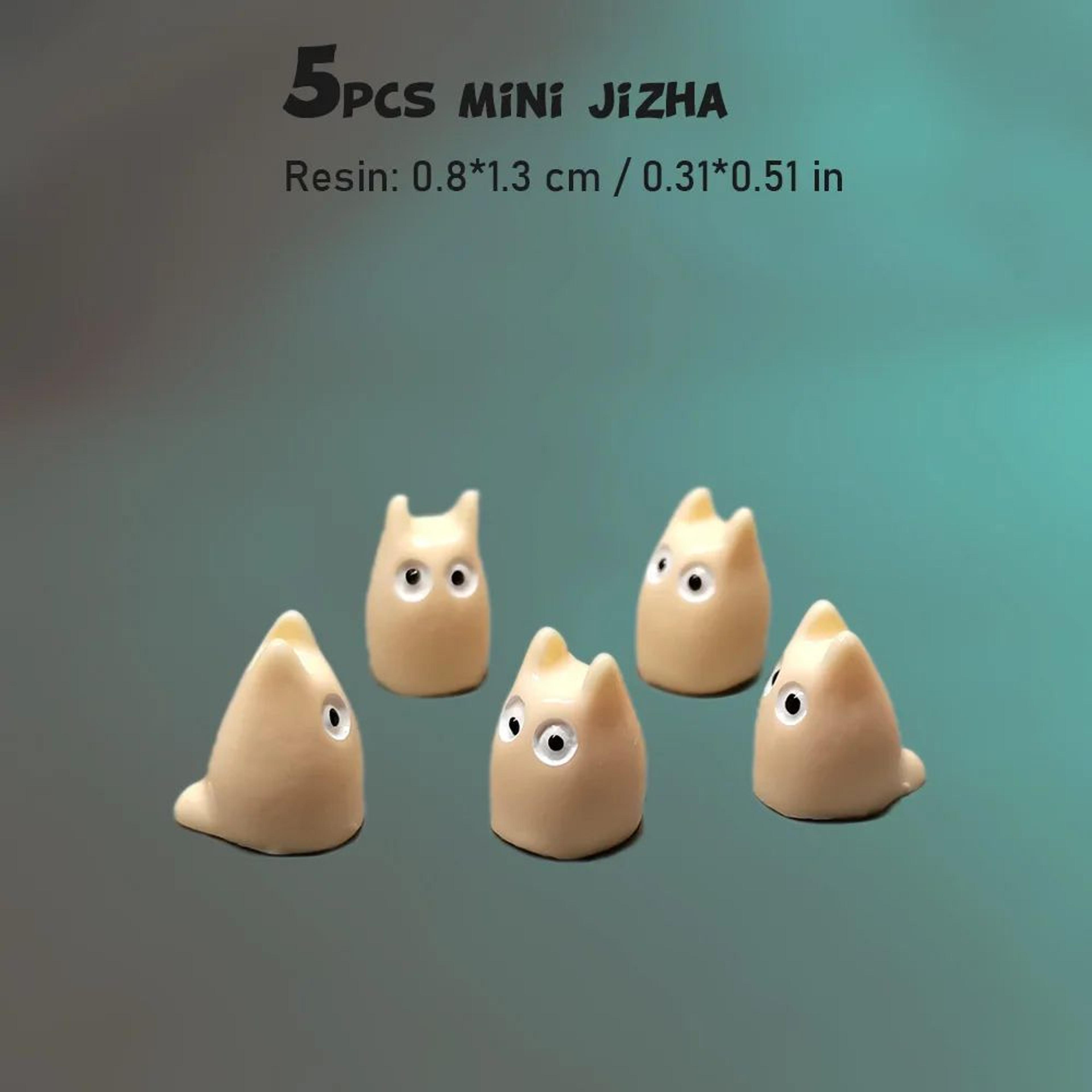 5pcs Mini Animal Fairy Garden Figurines  Cute Resin Dog Cat Sheep  Fish Miniatures For Succulent De 24