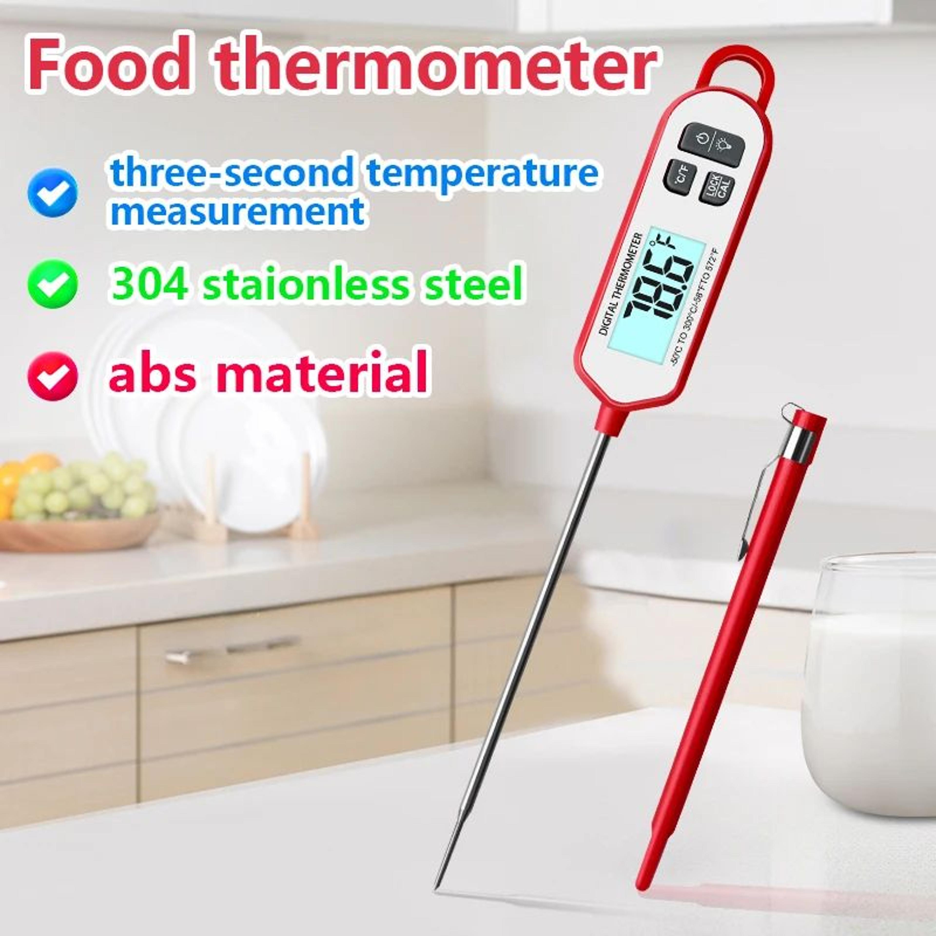 Professional Digital Meat Thermometer  Instant Read Waterproof BBQ Grill Kitchen Thermometer 5