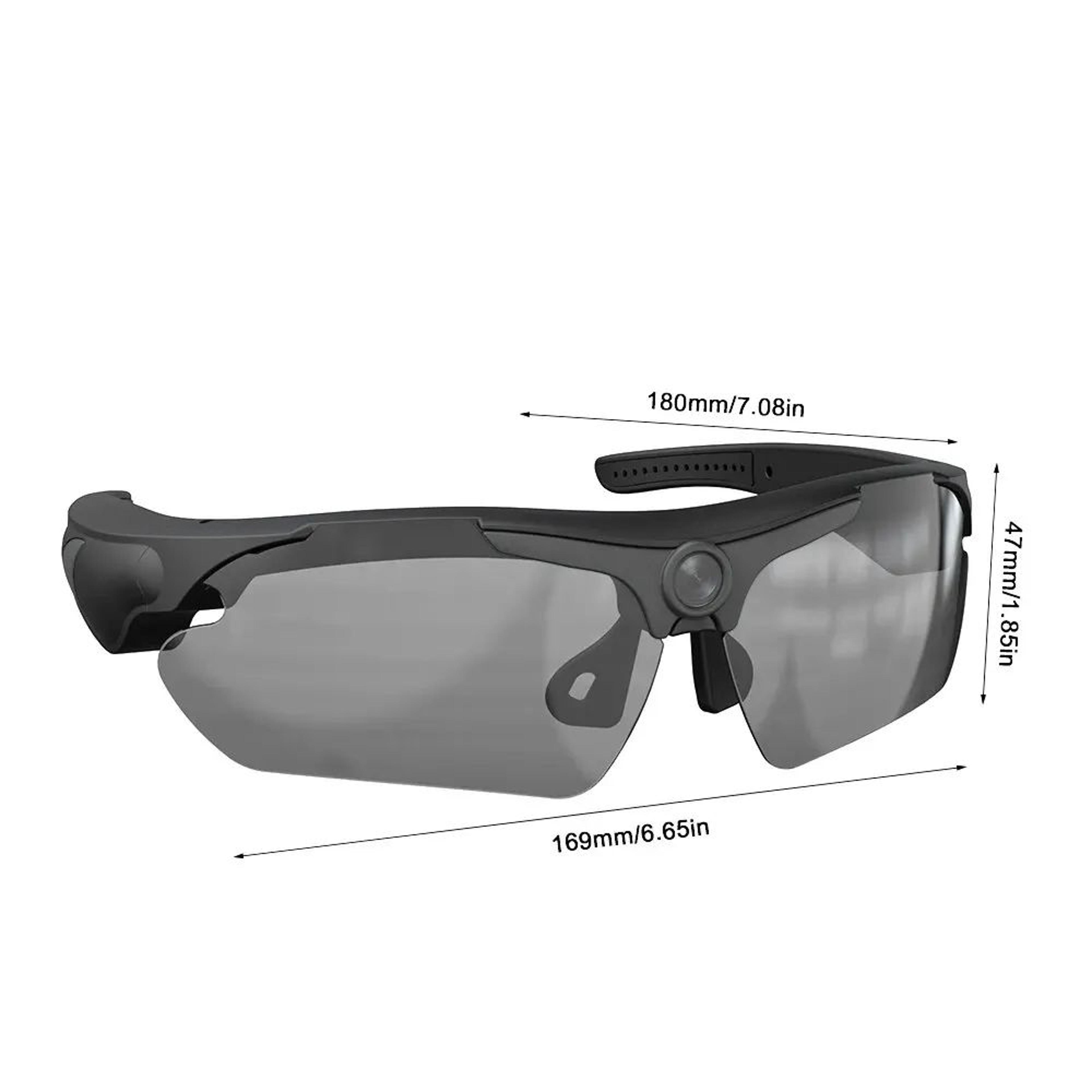 1080P Full HD Smart Camera Sunglasses  WideAngle Outdoor Sports Video Glasses 2