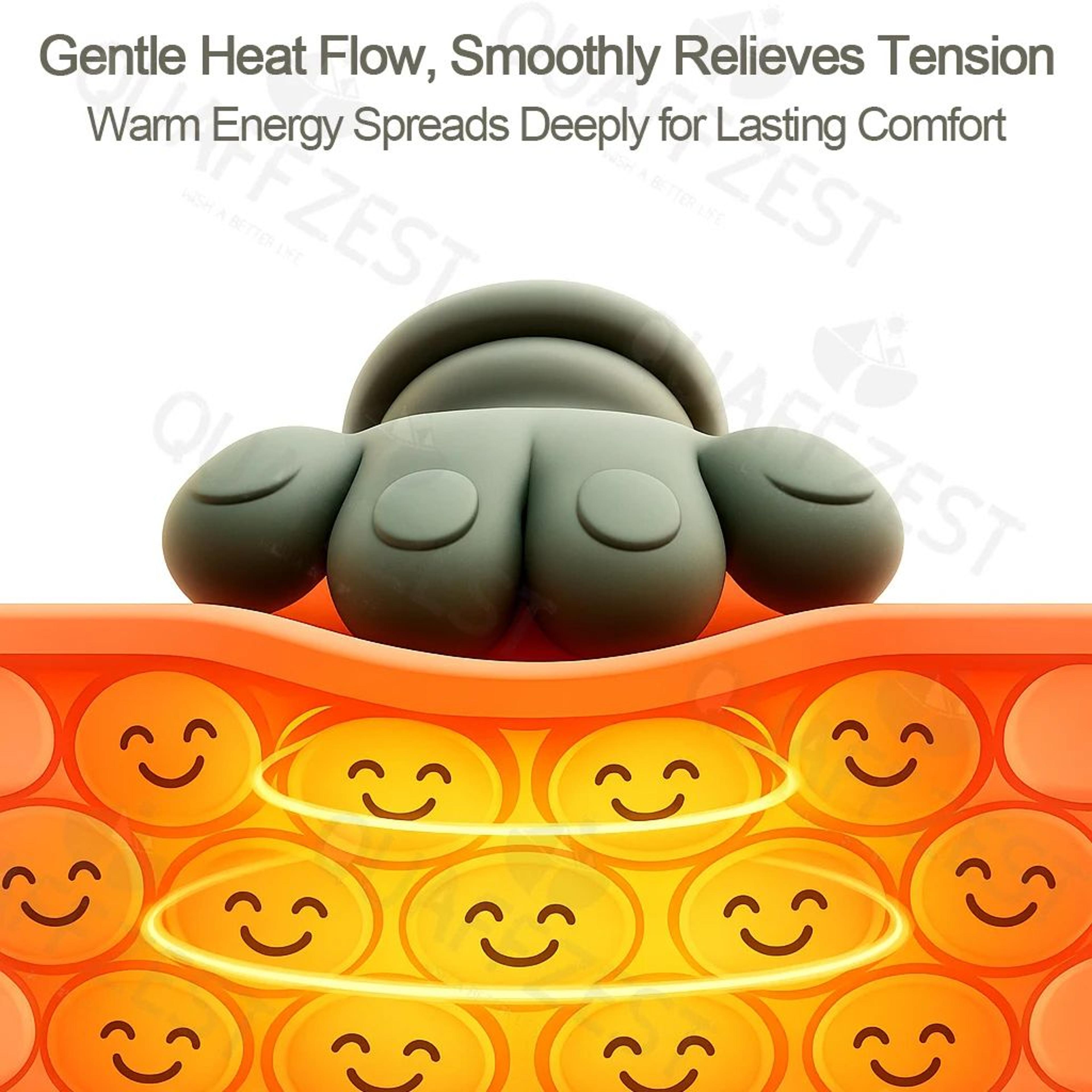 Bionic Finger Neck Massager  Electric Deep Tissue Shoulder  Back Massage Device With Heat 3