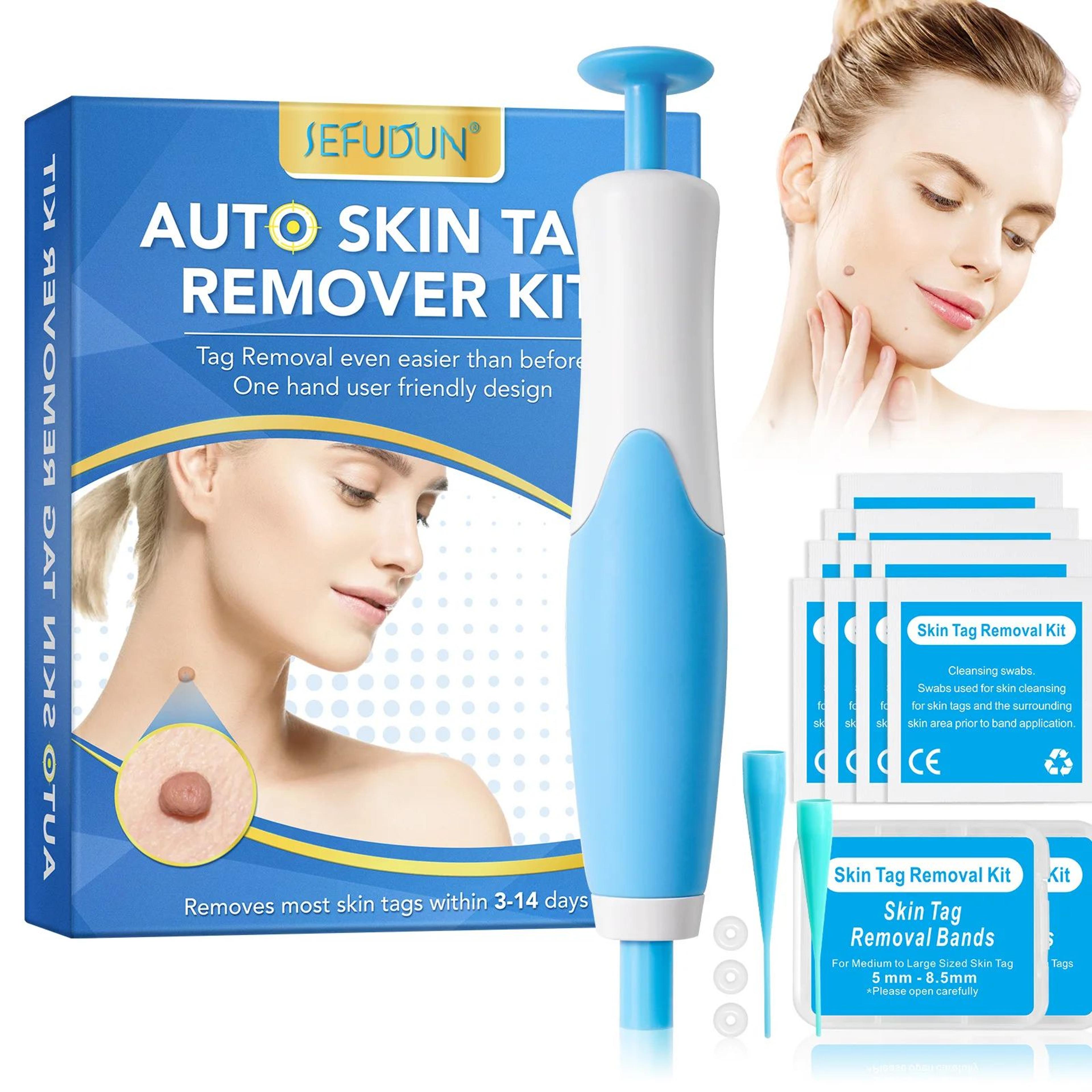 2in1 Skin Tag Remover Kit  Micro Wart  Mole Removal Device For Face  Body Care 6