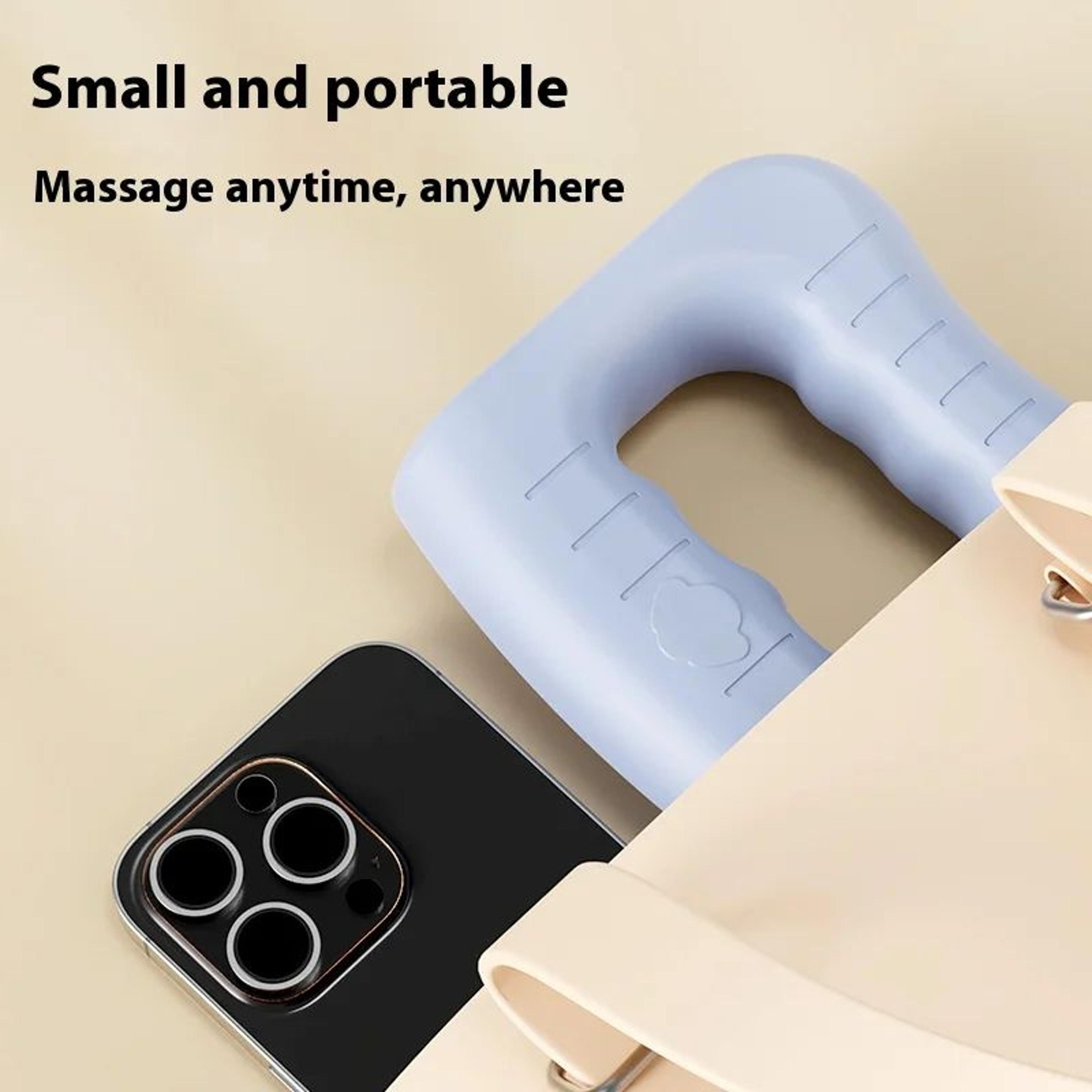 Electric Body Fascia Massage Ring  Vibration Deep Tissue Body Shaping Massager For Waist Abdomen  B 3