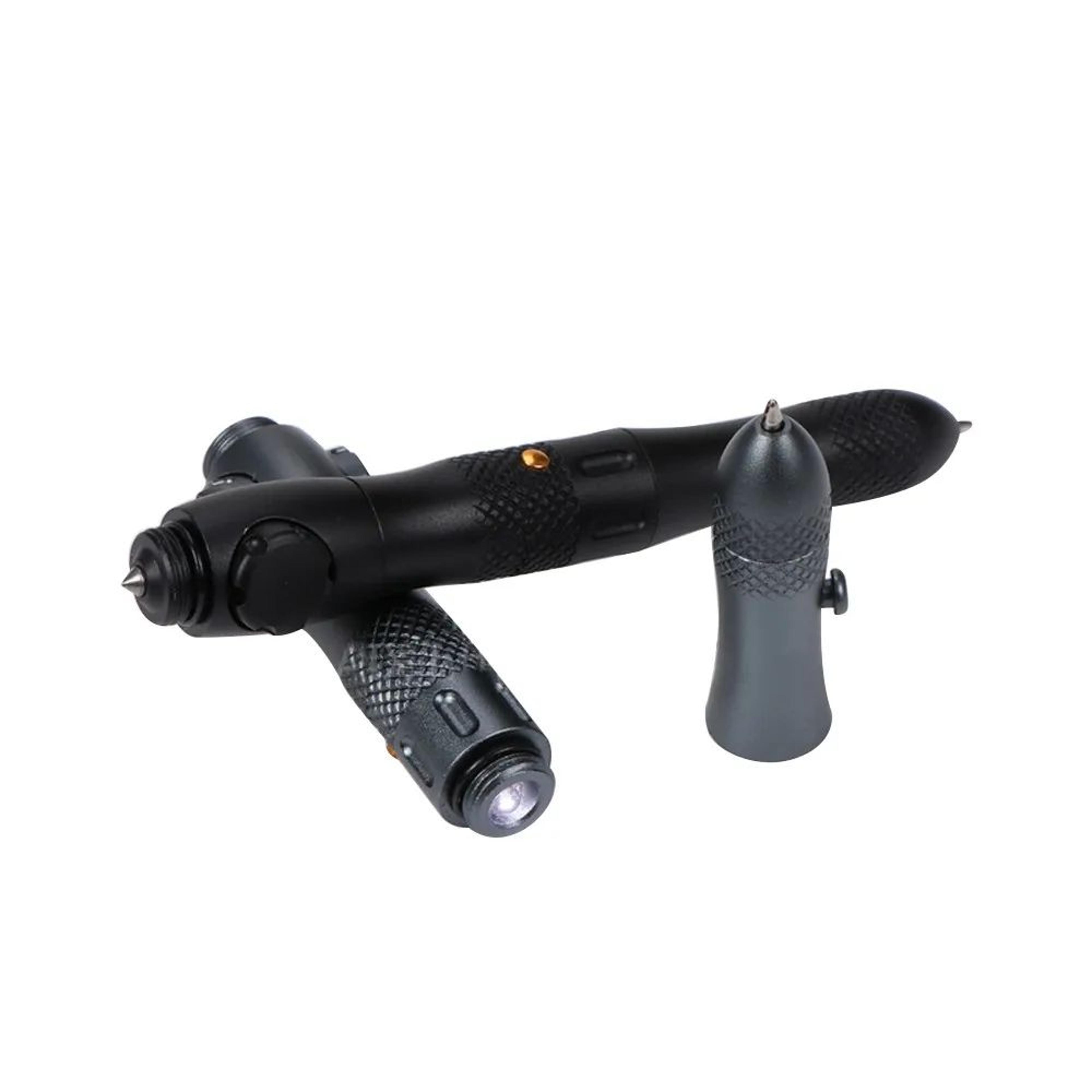 MultiFunction Tactical Survival Pen  Aluminum Alloy SelfDefense Window Breaker Pen 0