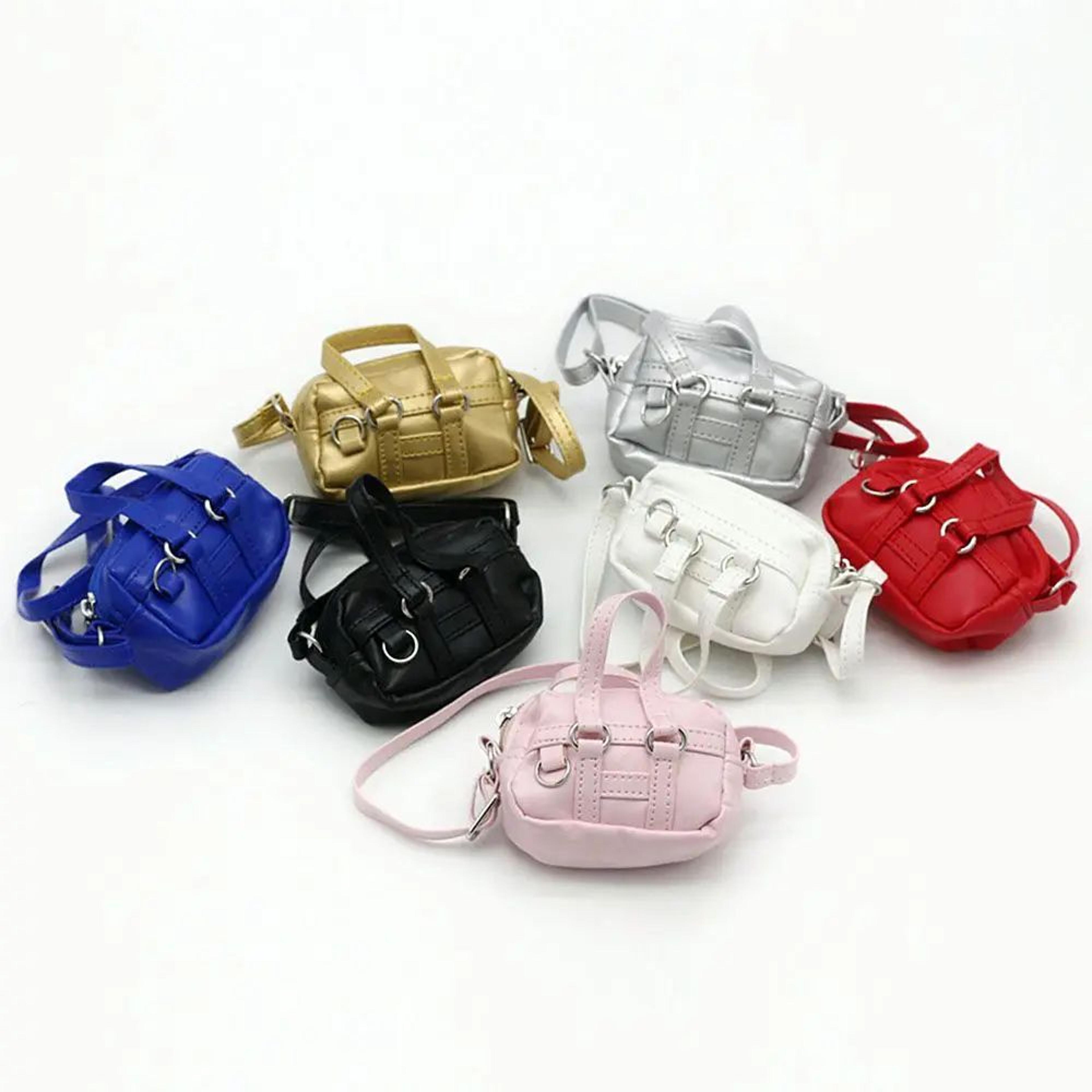 Mini Doll Crossbody Handbag  Cute Shoulder Bag Accessory For 16  18 BJD Dolls 0