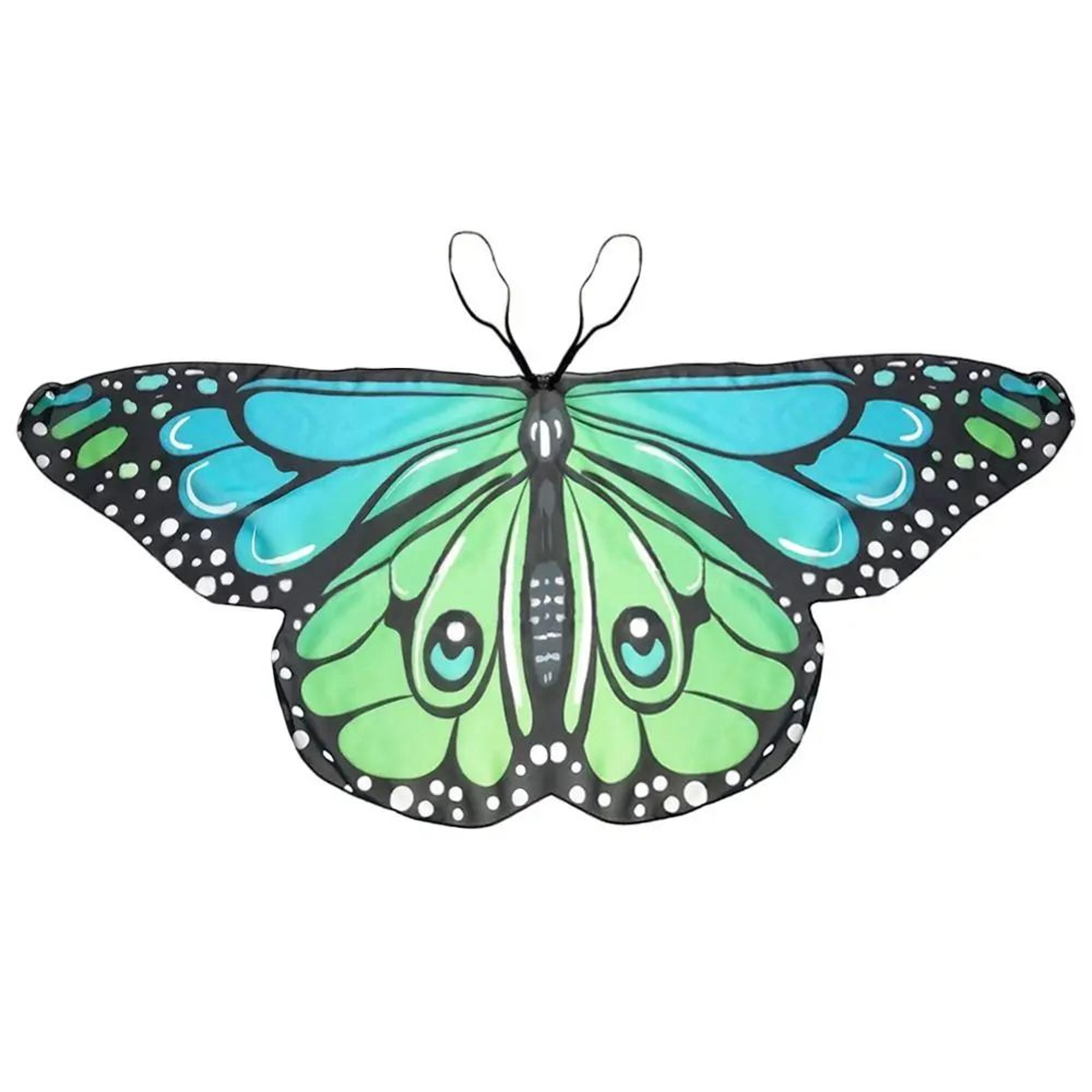 Kids Butterfly Wings Cape Fairy Costume Shawl  Colorful Chiffon Pixie Cloak Dress Up Costume For Gi 7