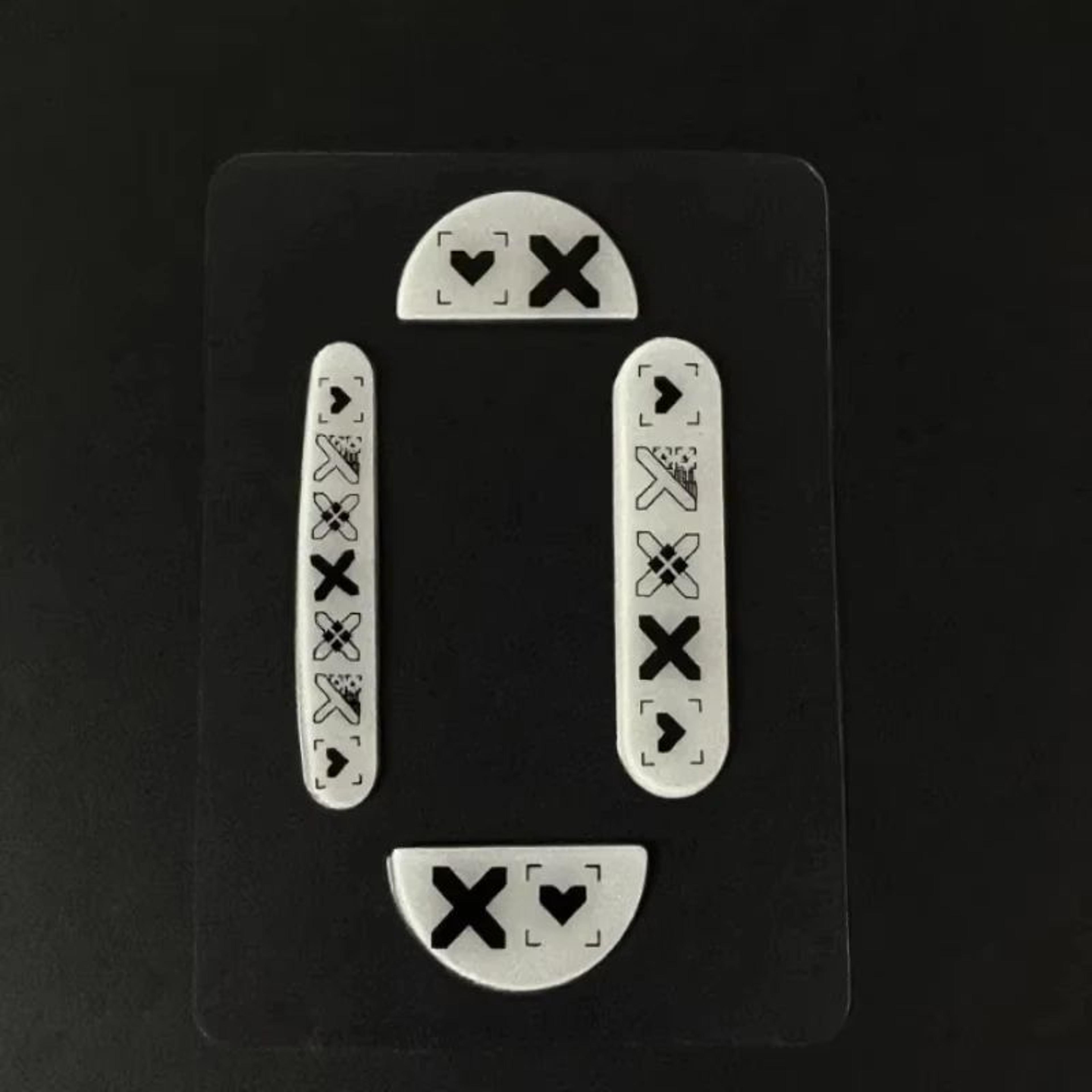 Premium Glass Mouse Skates For Logitech MX Master 3  3S  UltraSmooth Curved Mouse Feet Pads 7