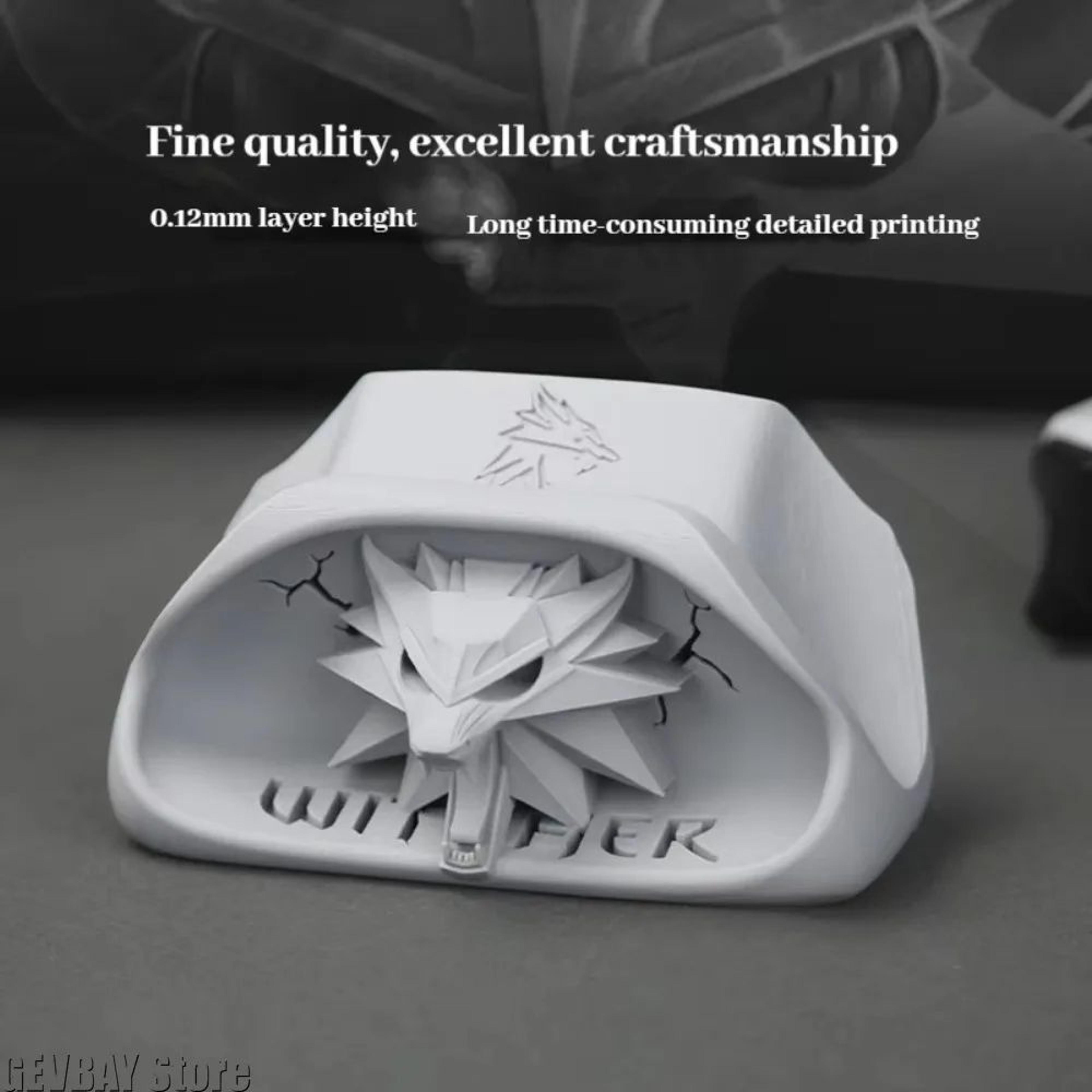 Wolf Head Game Controller Stand For Xbox  Gaming Desk Display  Storage Bracket 1