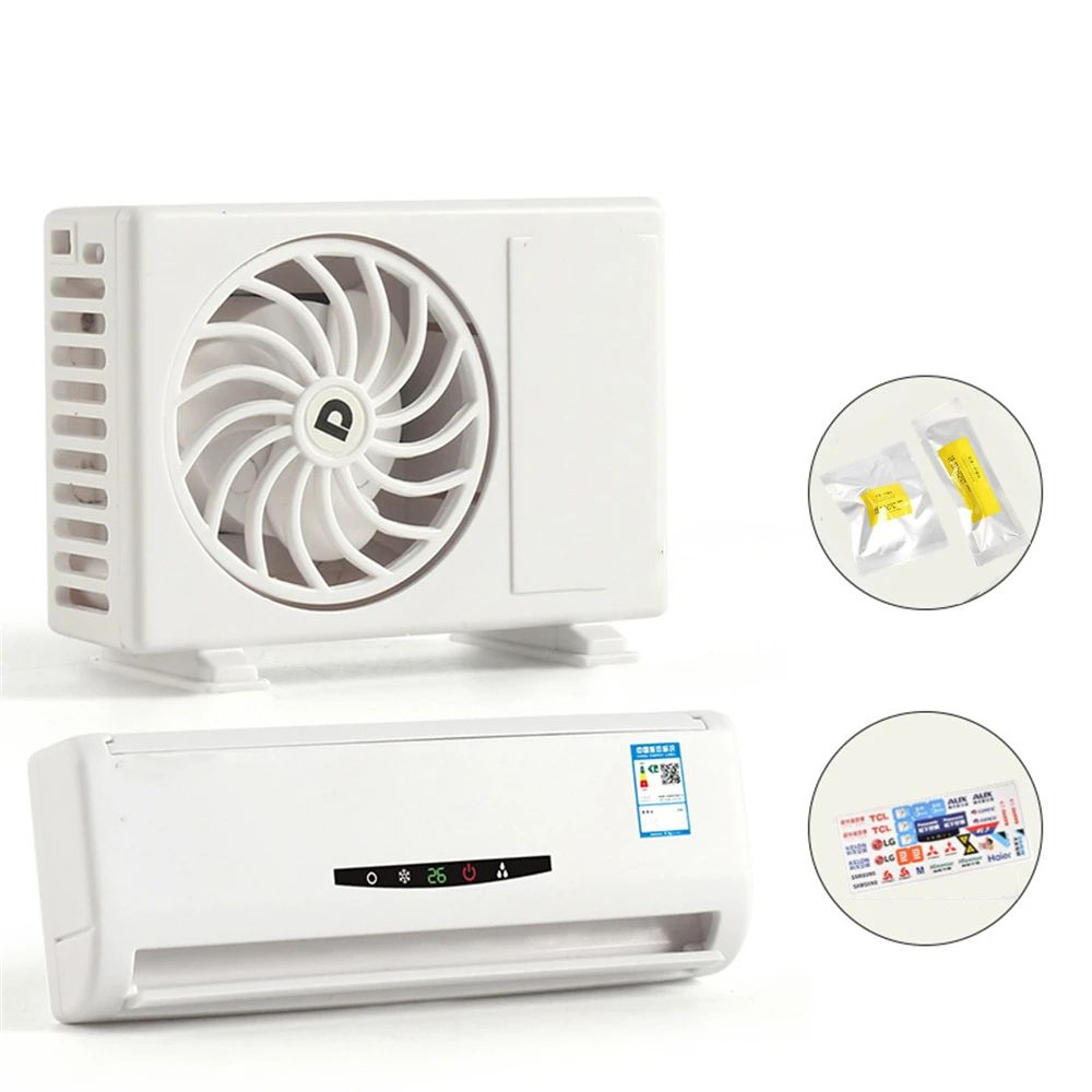Solar Powered Car Air Vent Cooling Fan  Vehicle Air Conditioner Blower Dashboard Cooler 5