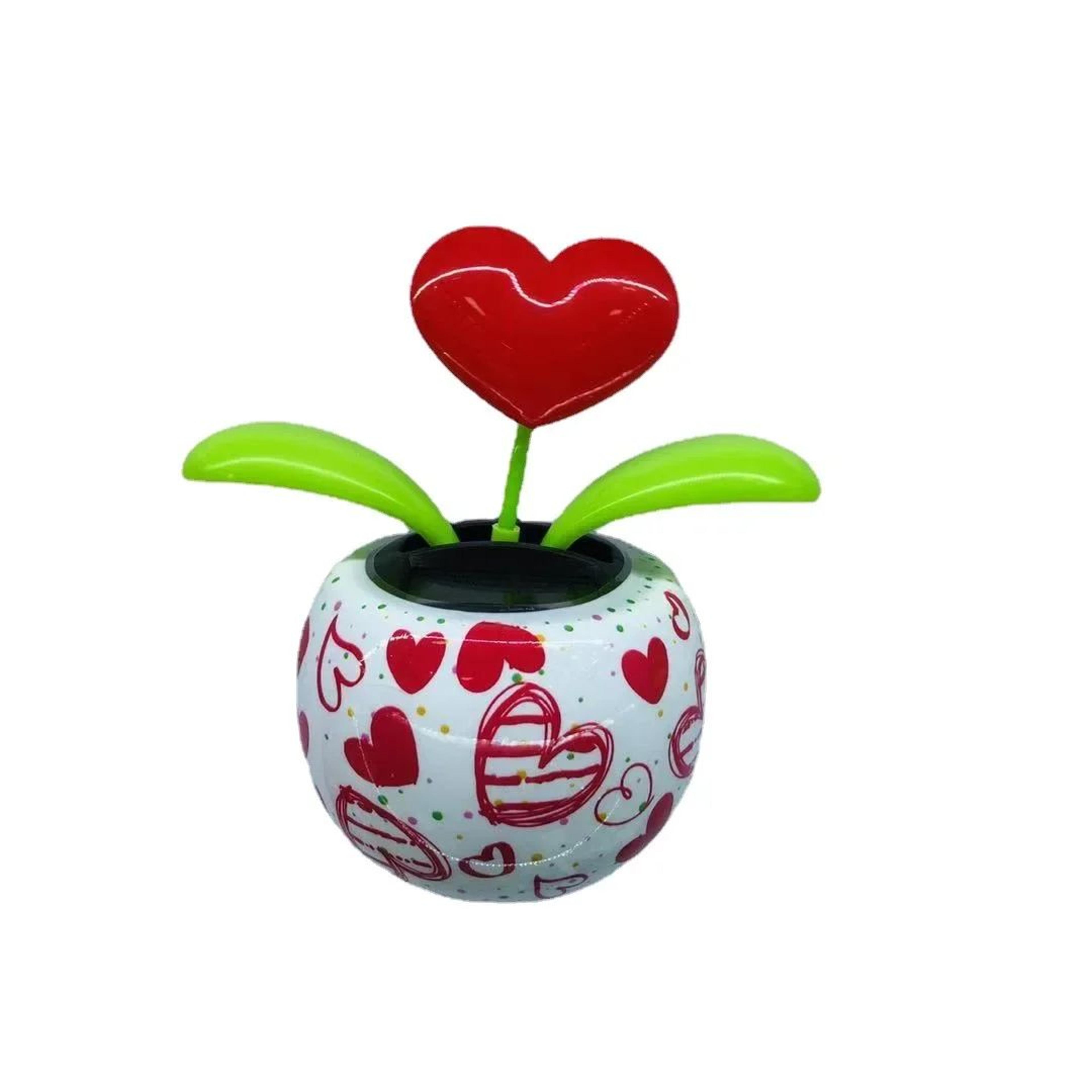 Solar Powered Swinging Sunflower Car Ornament With Little Bee  Dashboard Interior Decoration 4