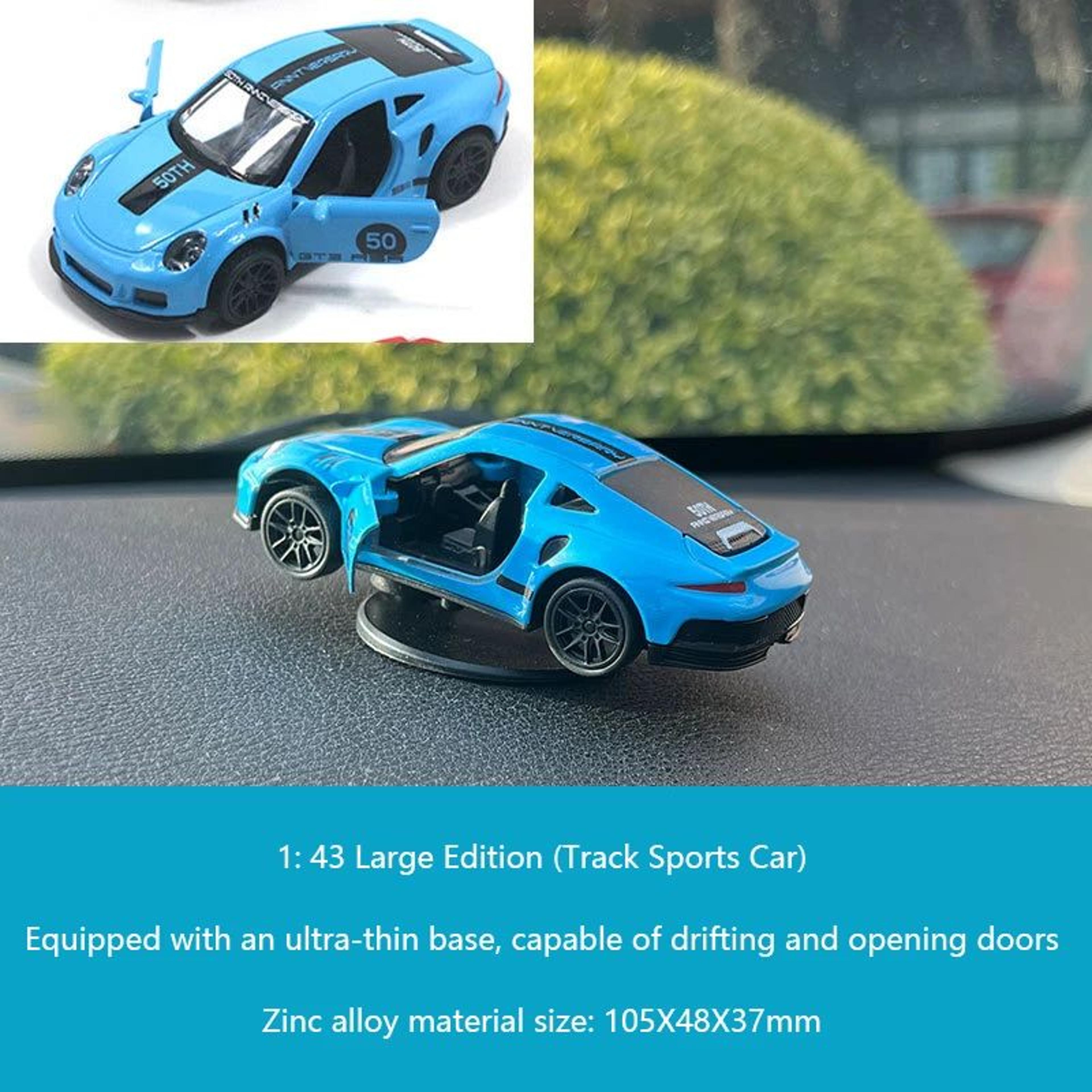 Drifting Racing Car Dashboard Ornament  Rotating Mini Car Model Interior Decor Gift For Car Lovers 12