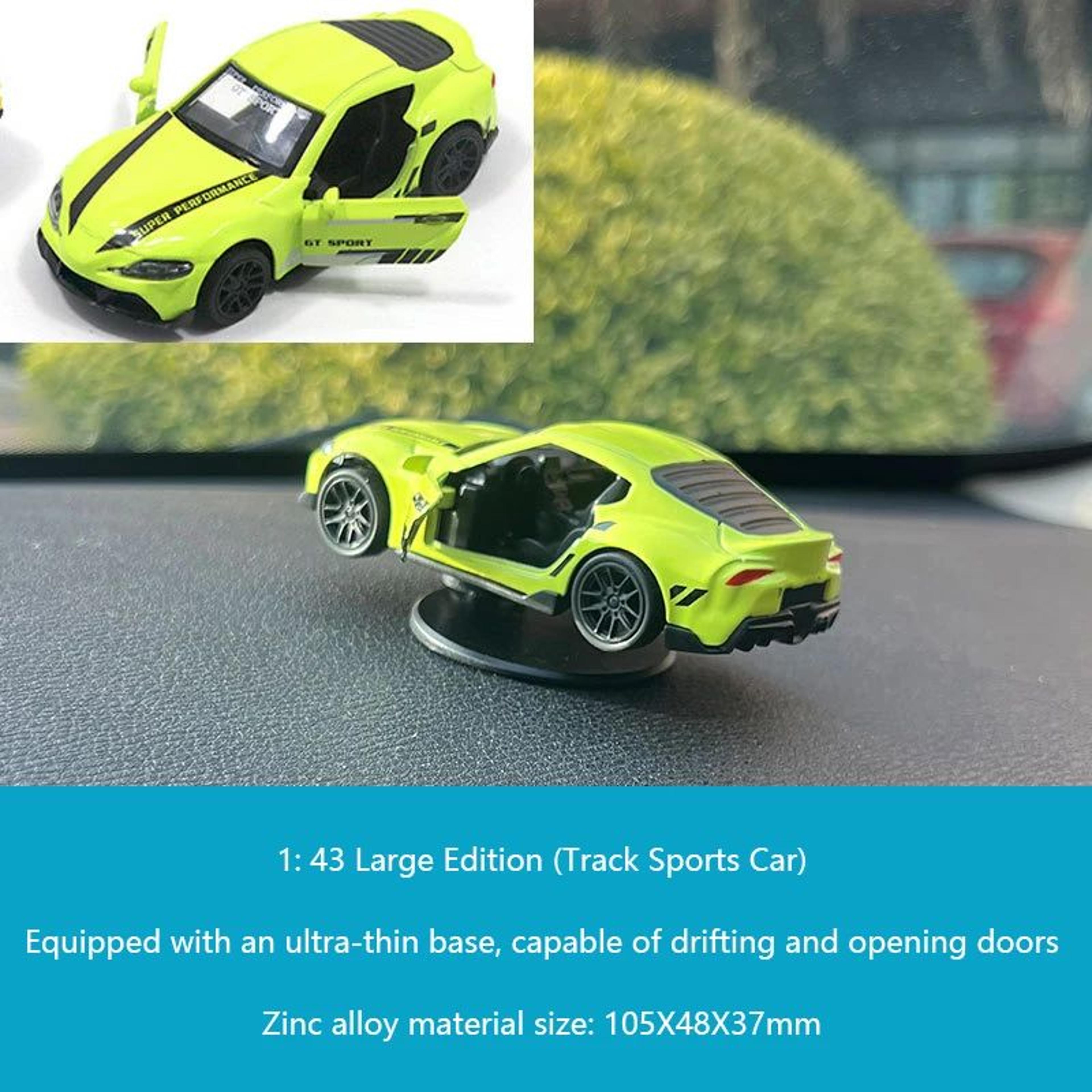 Drifting Racing Car Dashboard Ornament  Rotating Mini Car Model Interior Decor Gift For Car Lovers 13