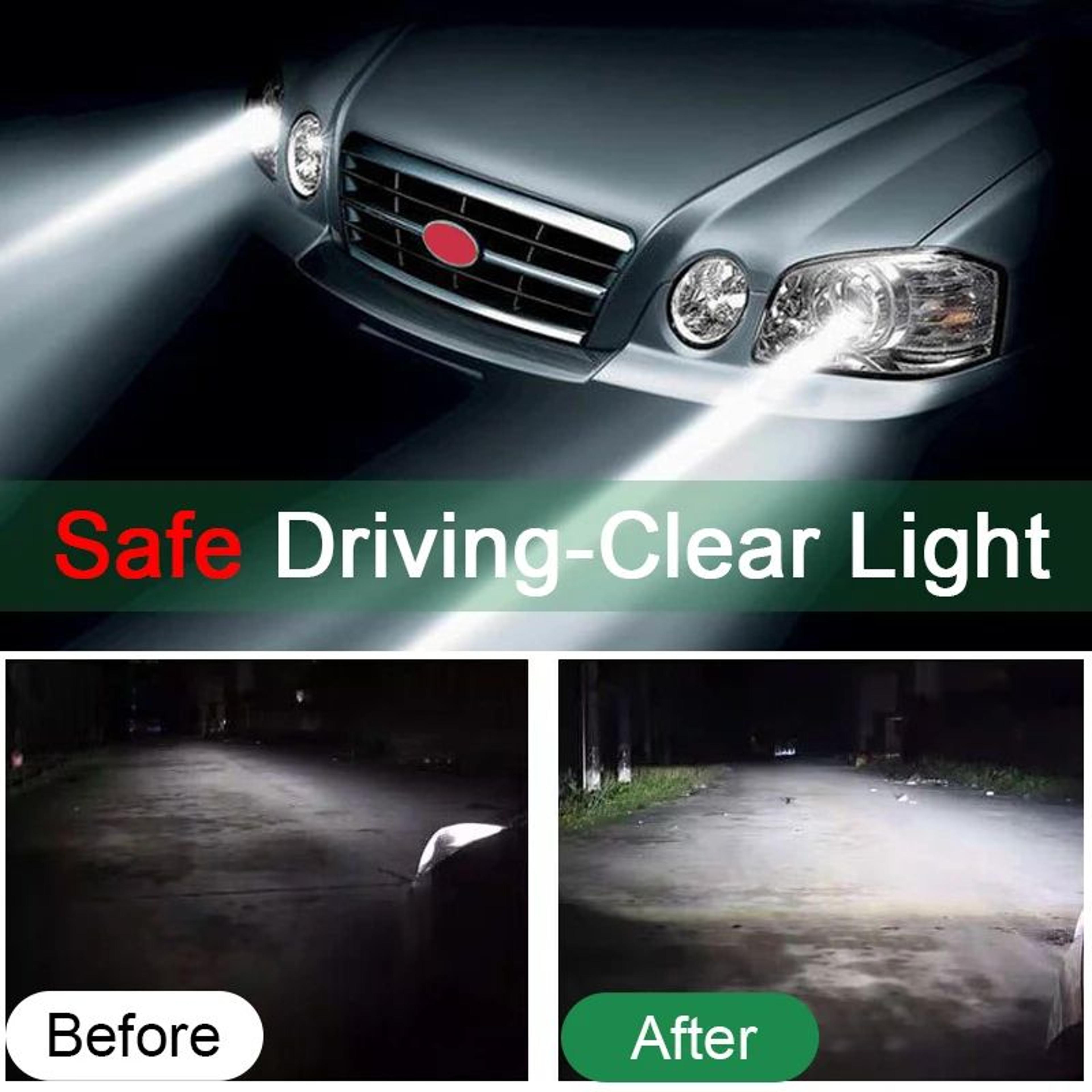 Car Headlight Restoration Polish Kit  Scratch Remover  Oxidation Cleaner For Foggy Headlights 2