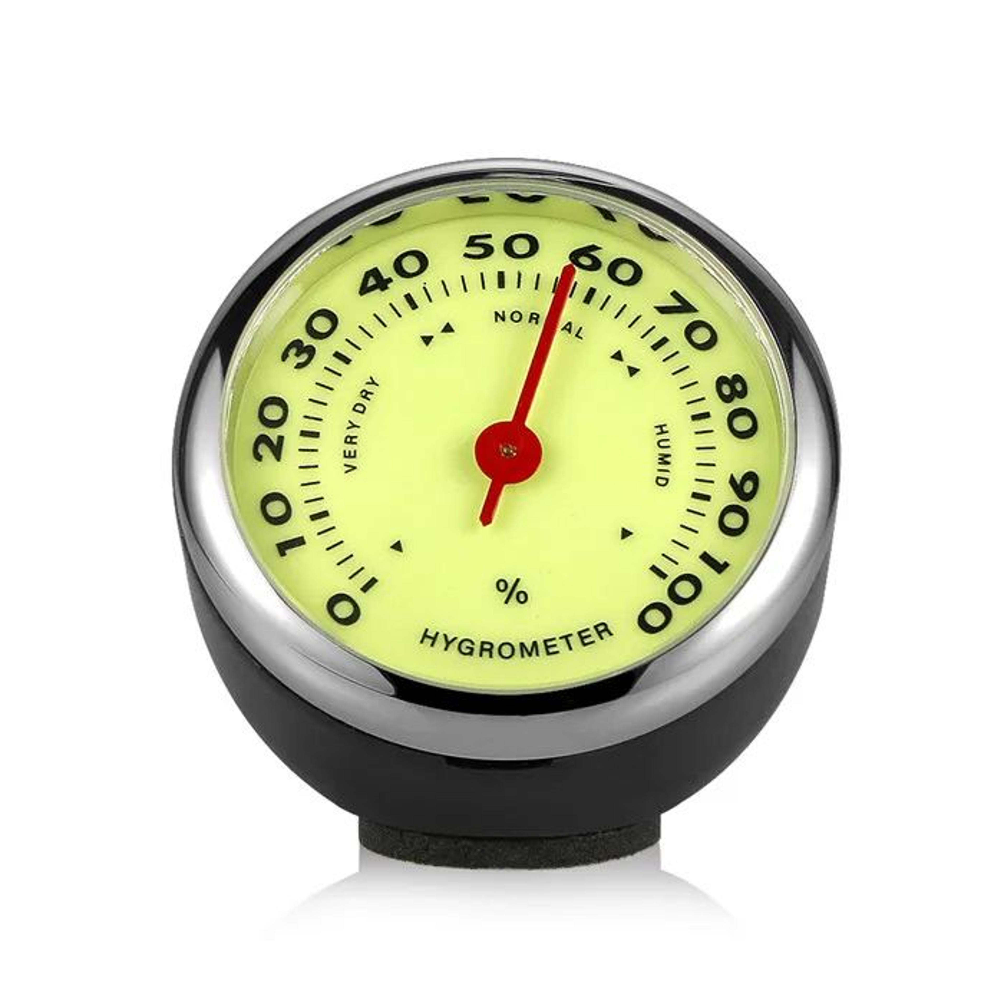 Luminous Car Dashboard Clock Thermometer Hygrometer  Automotive Interior Decoration Accessory 8