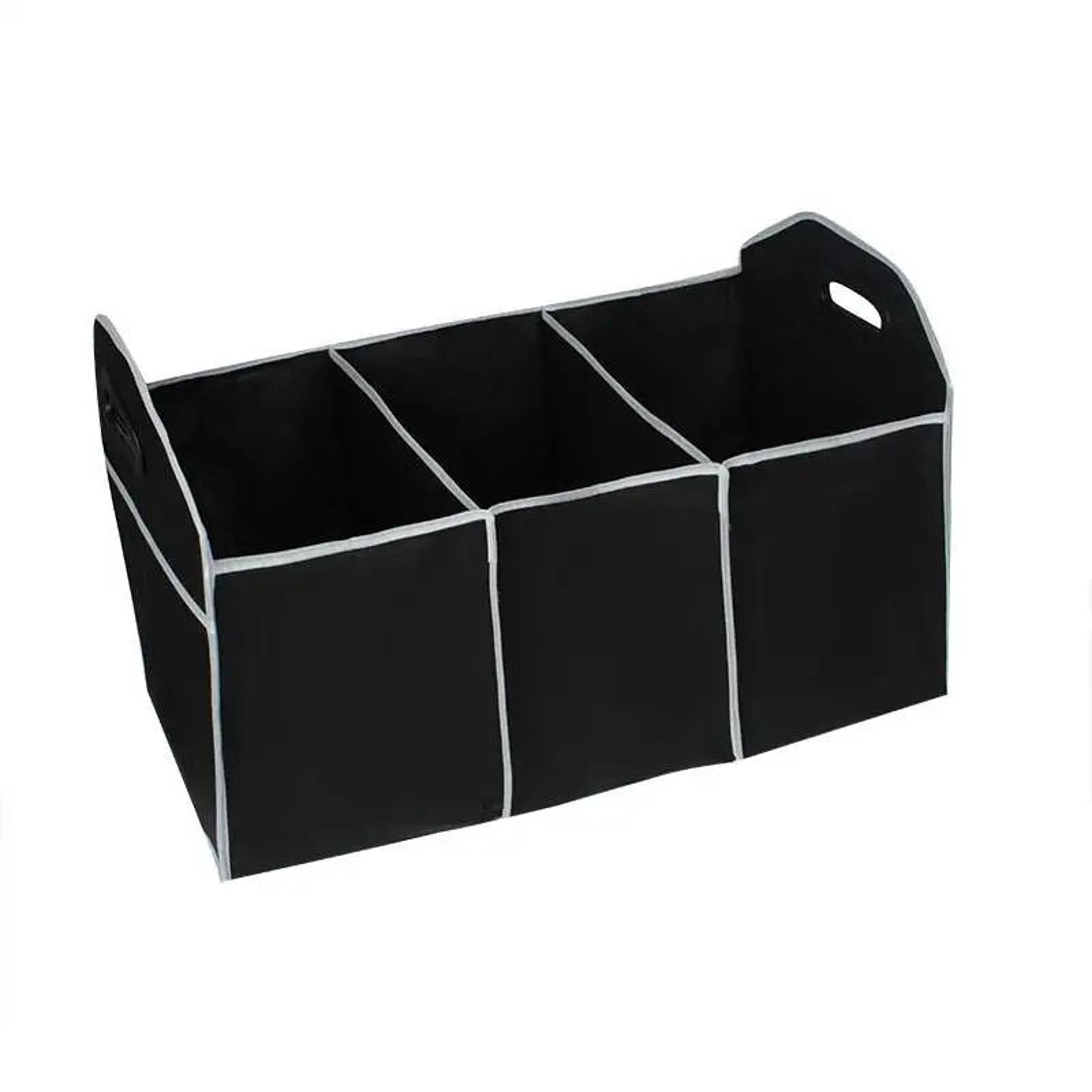 Universal Foldable Car Trunk Organizer  Waterproof 3Compartment Storage Bag 8