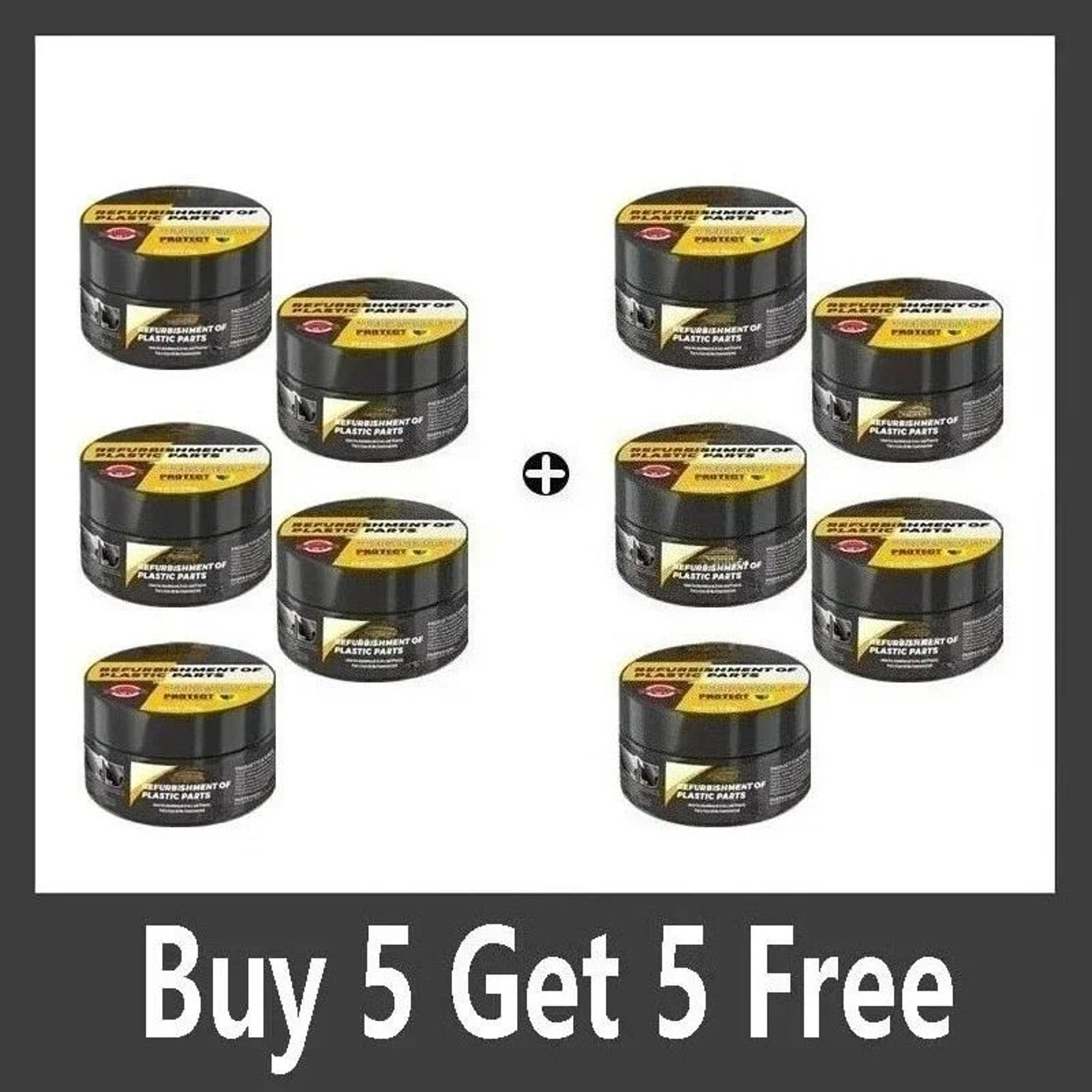 SL12 Car Interior Repair Paste  Plastic Restorer Scratch Repair  Tire Polish Wax 9