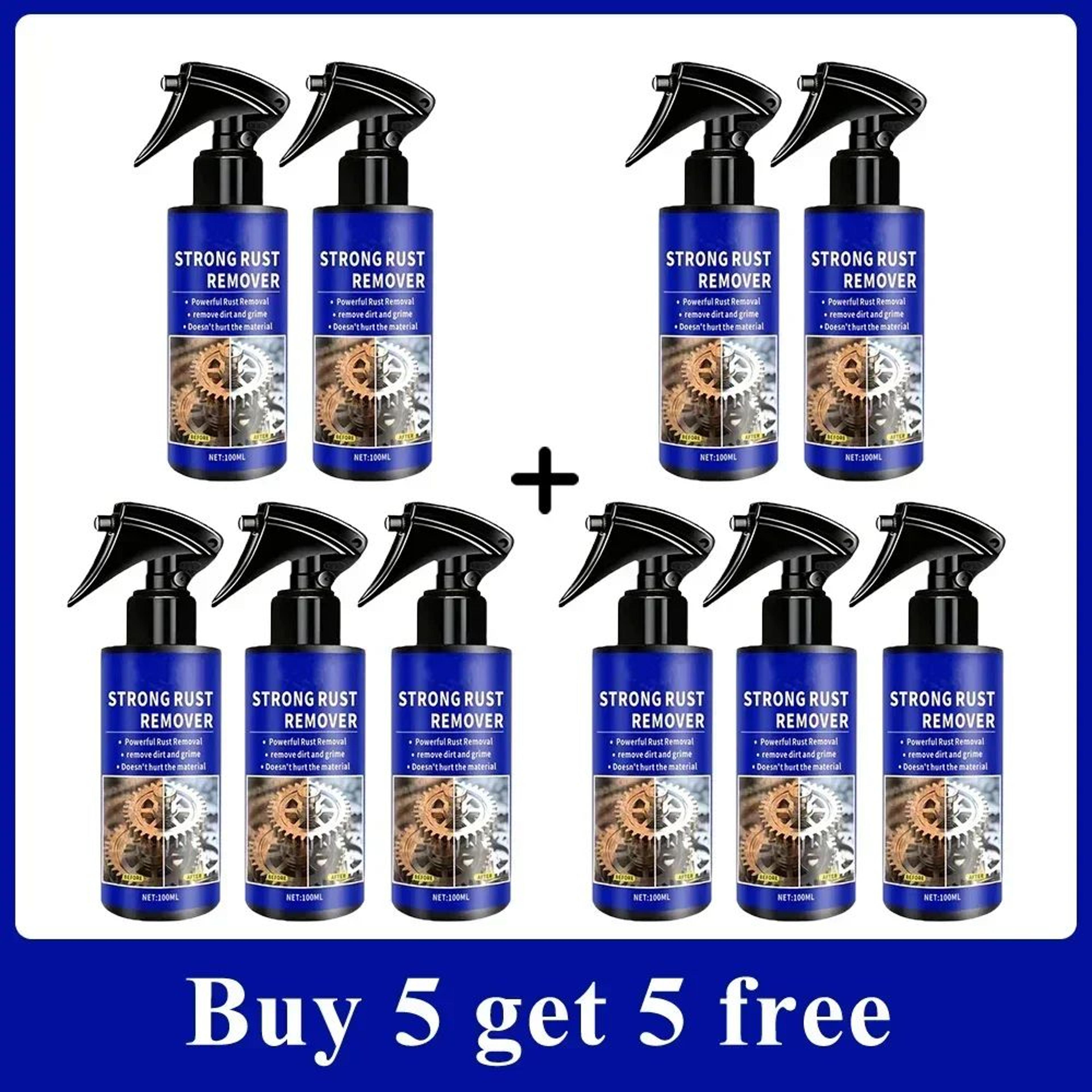 MultiFunctional Car Rust Remover Spray  Metal Surface  Brake Pad Protection Cleaner 9