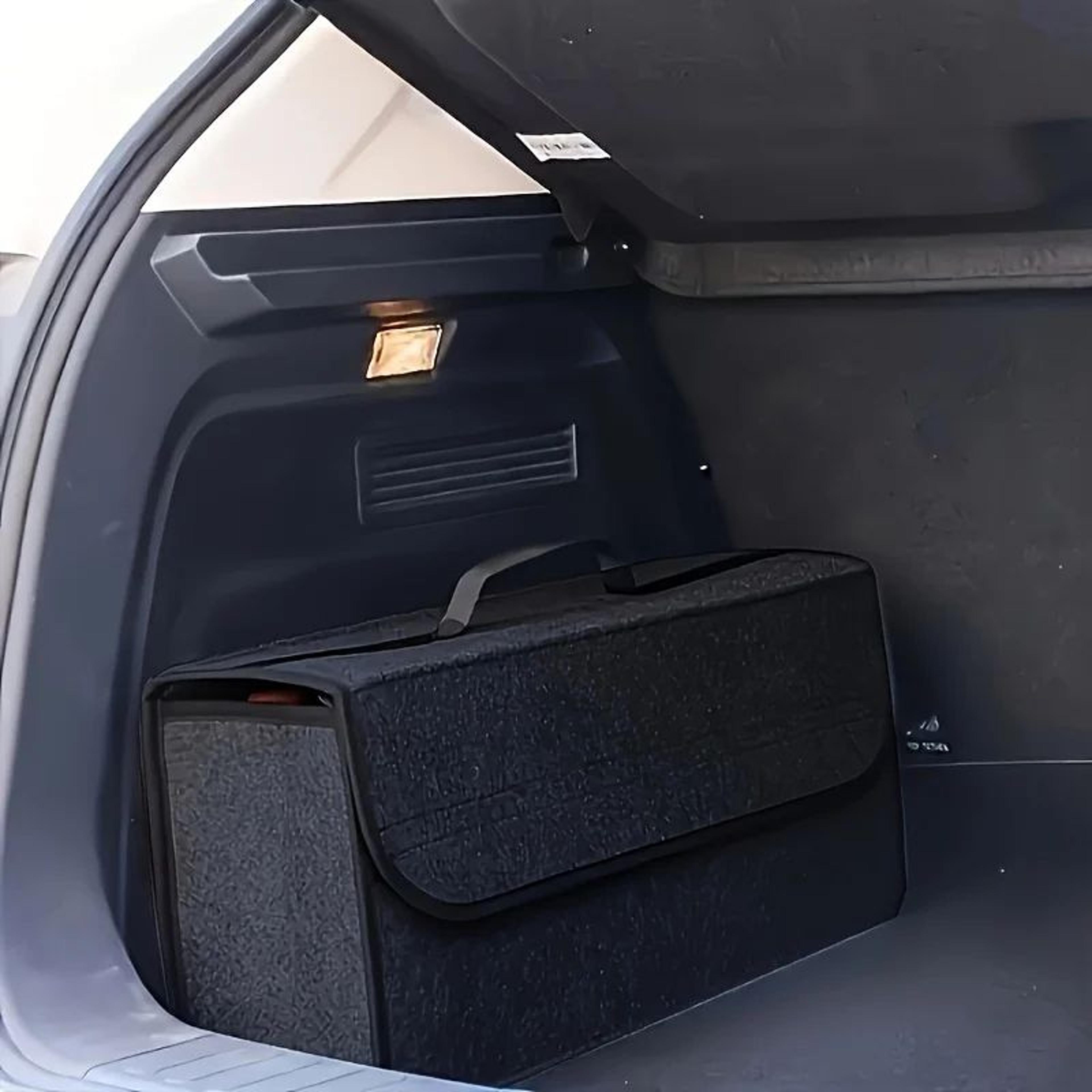 Large Car Trunk Organizer Storage Bag  Foldable Felt Auto Cargo Tool Box Accessory 0