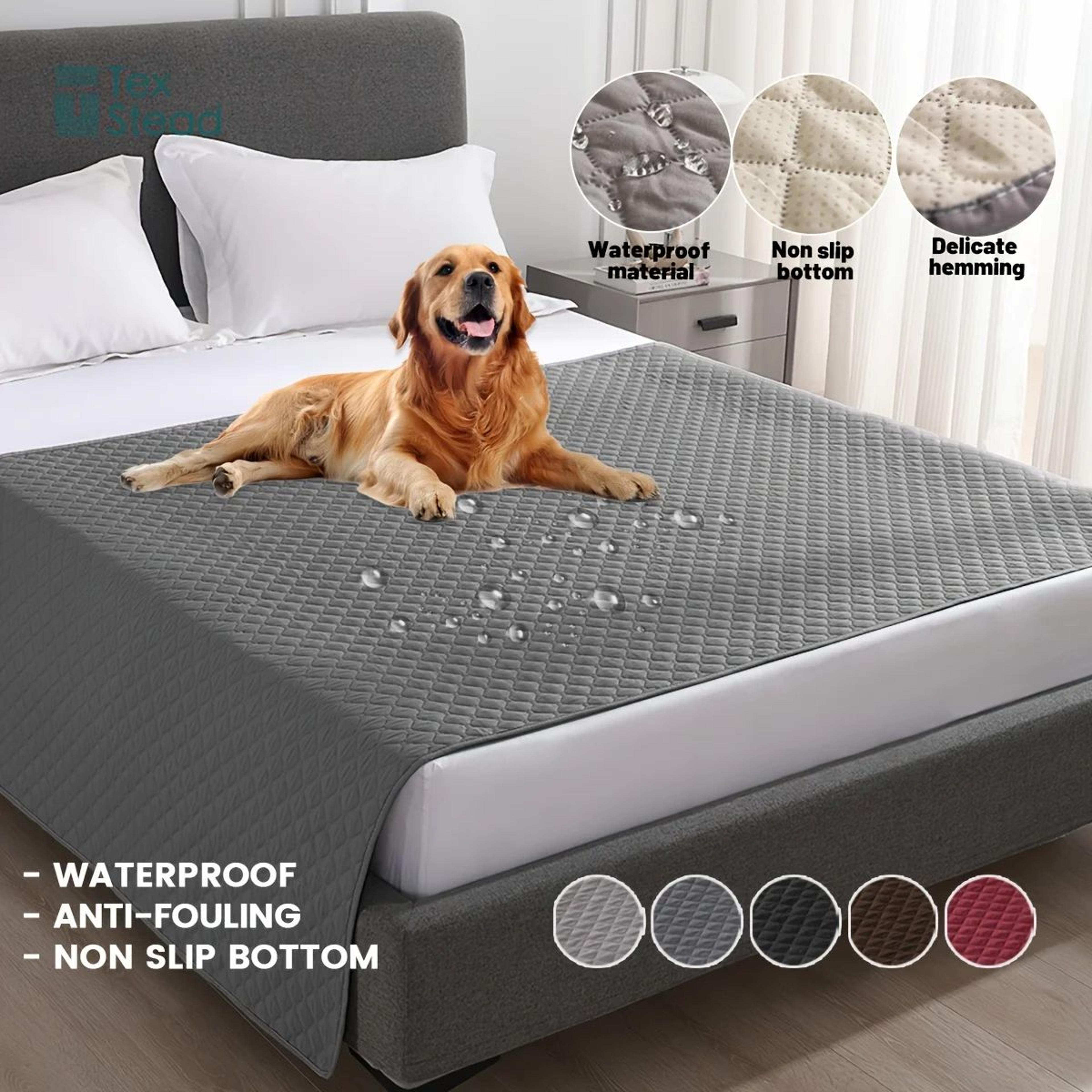 waterproof dog bed cover – non-slip pet blanket sofa cover & furniture protector for dogs and cats